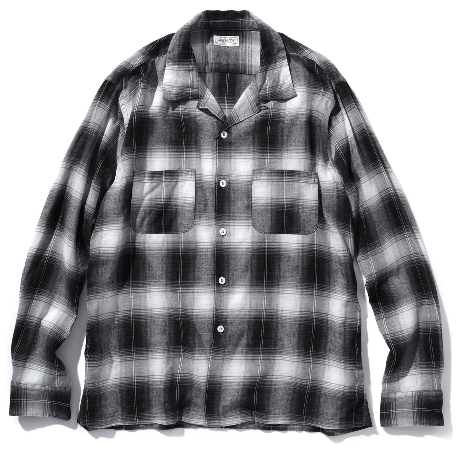 SHADOW CHECK RAYON SHIRT sold by The Real McCoy's product image thumbnail 2