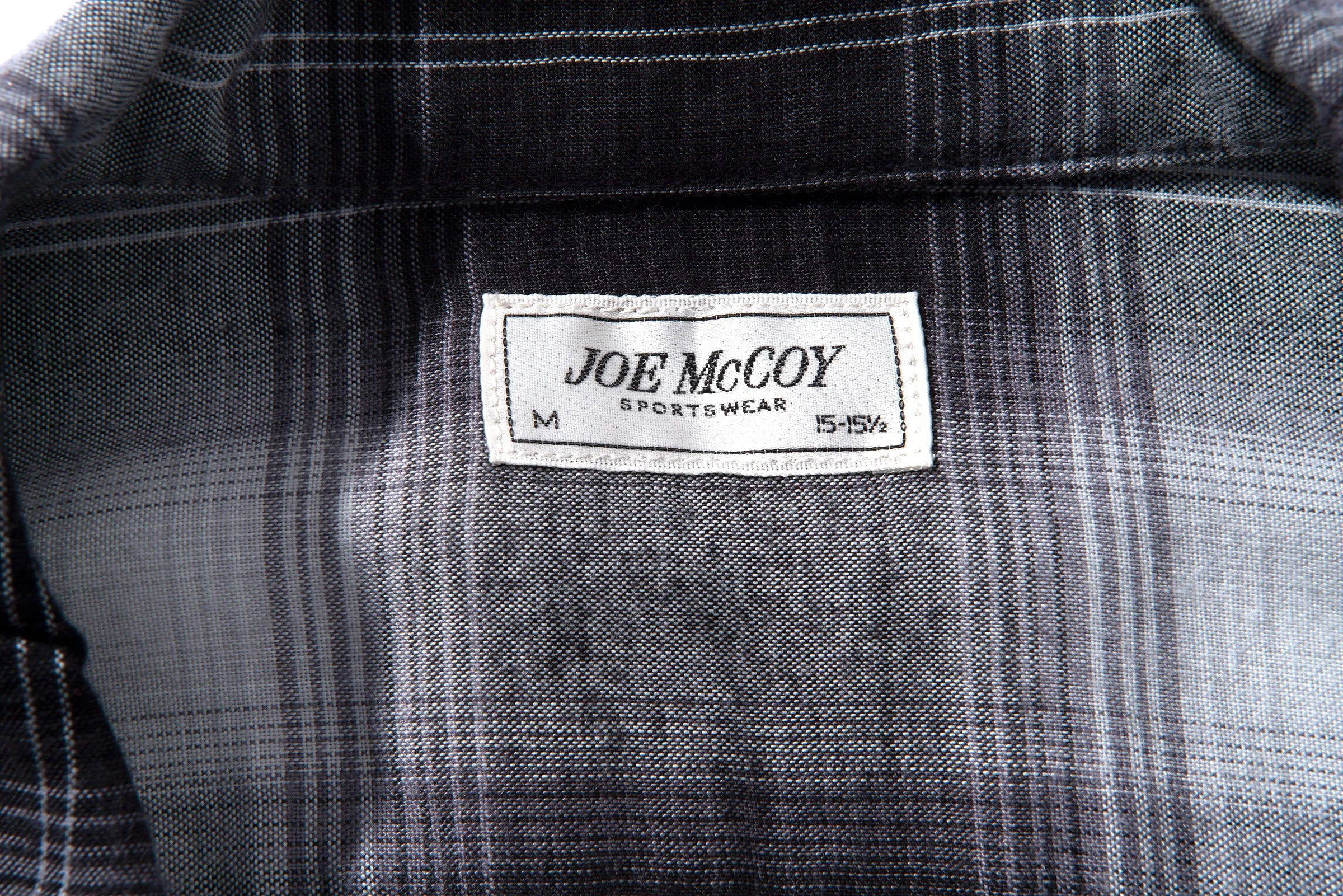 SHADOW CHECK RAYON SHIRT sold by The Real McCoy's product image thumbnail 4