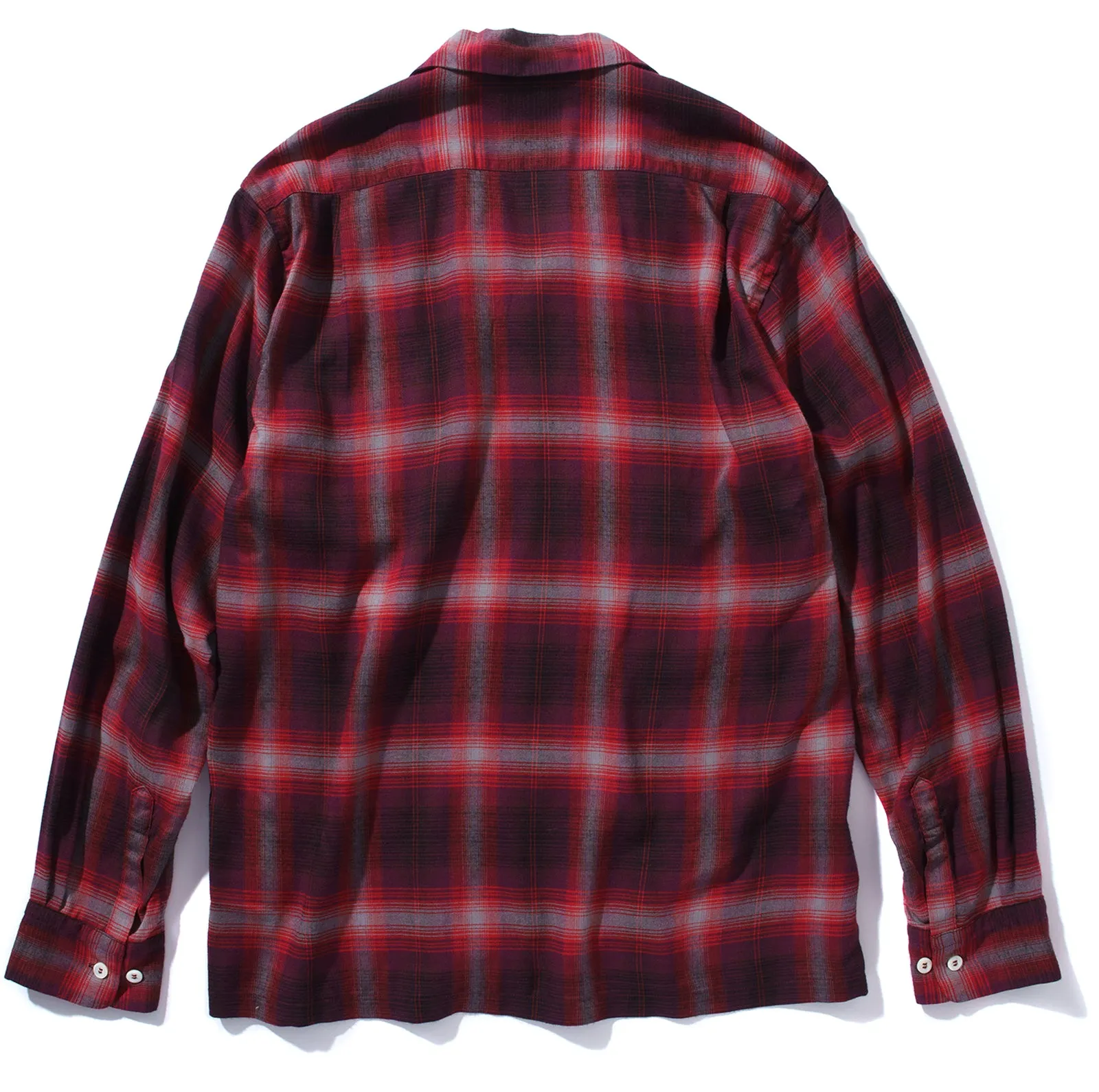 SHADOW CHECK RAYON SHIRT sold by The Real McCoy's product image thumbnail 5