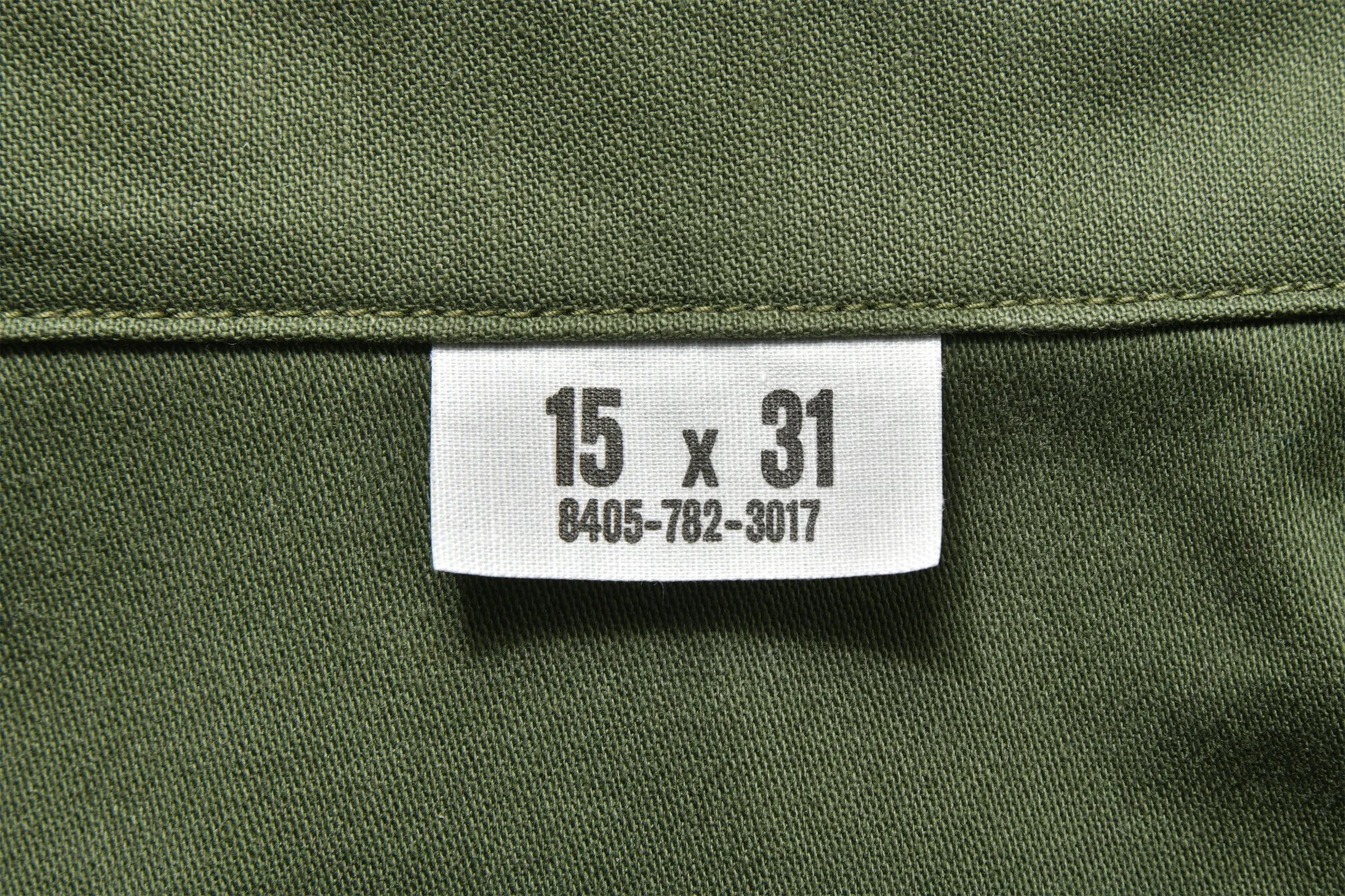 SHIRT, MAN'S, COTTON SATEEN, OG-107 sold by The Real McCoy's product image thumbnail 4