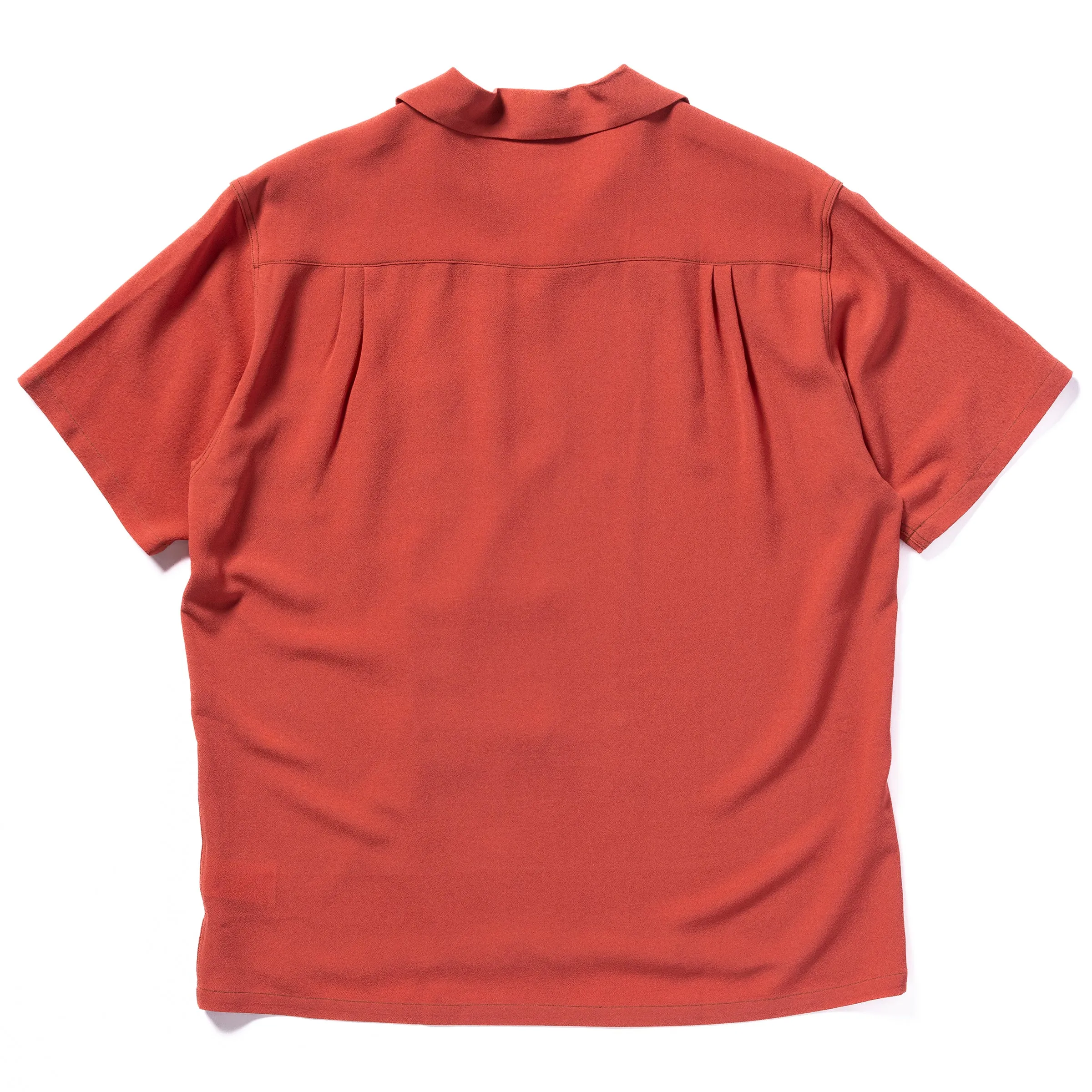 SILK RAYON OPEN COLLAR SHIRT sold by The Real McCoy's product image thumbnail 3