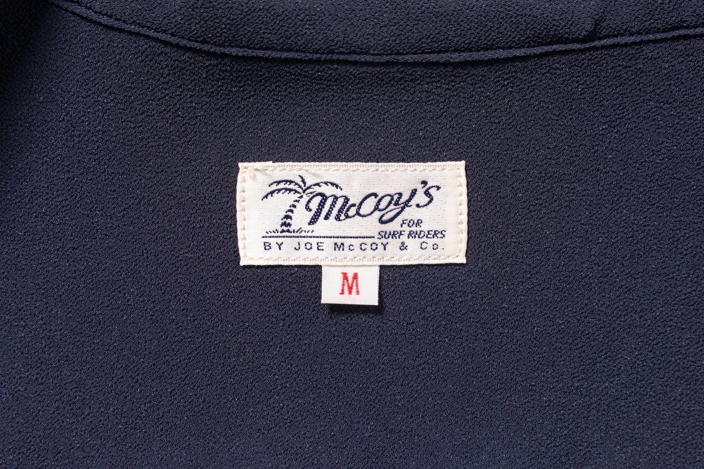 SILK RAYON OPEN COLLAR SHIRT sold by The Real McCoy's product image thumbnail 4