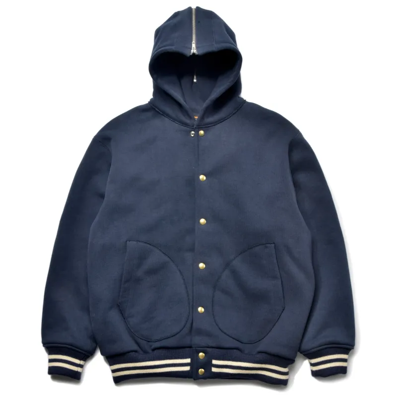 SNAP BUTTON HOODED SWEATSHIRT sold by The Real McCoy's