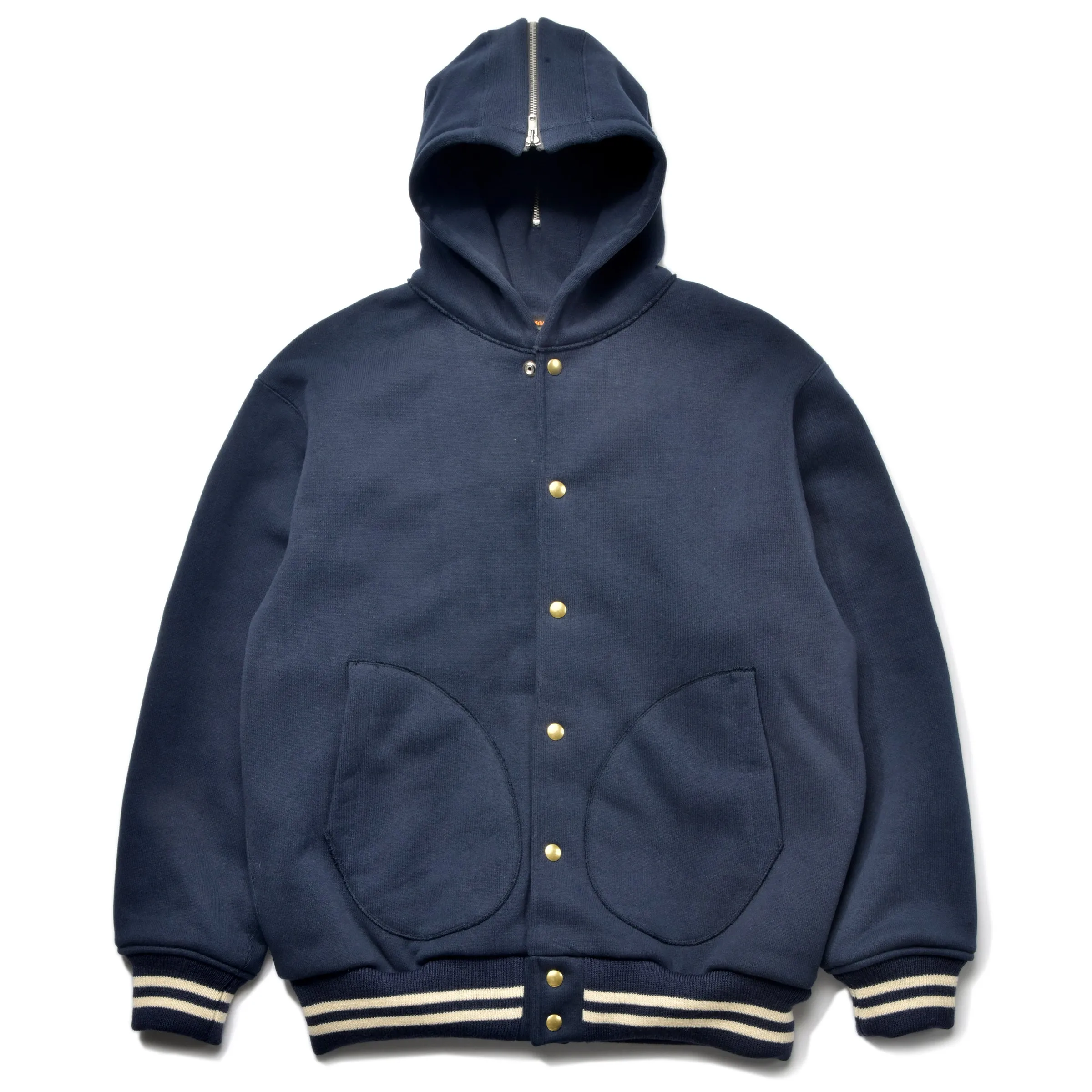 SNAP BUTTON HOODED SWEATSHIRT sold by The Real McCoy's product image thumbnail 2