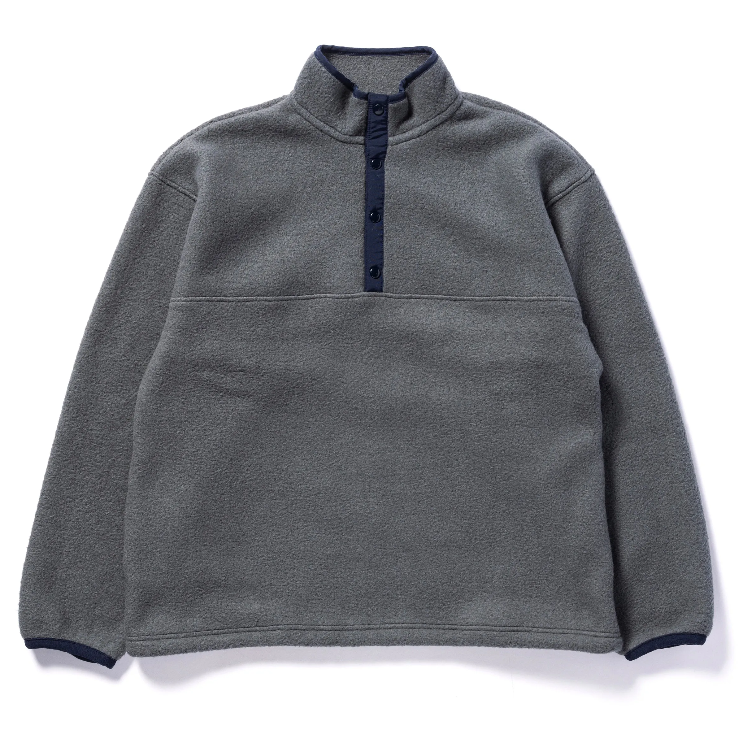 SNAP FRONT PULL-OVER FLEECE sold by The Real McCoy's