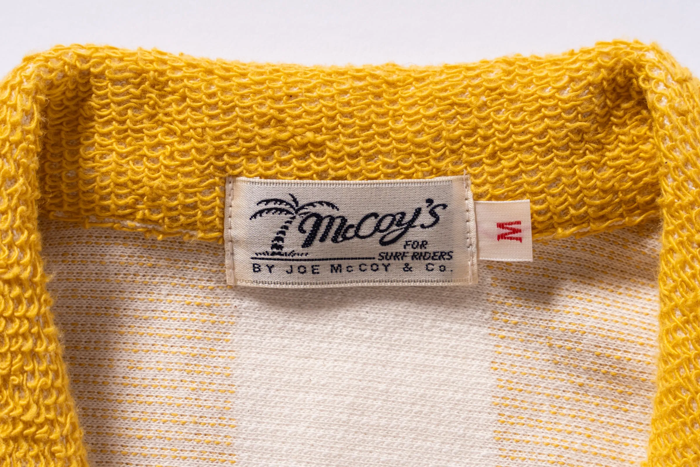 STRIPE COTTON PILE BEACH SHIRT sold by The Real McCoy's product image thumbnail 4