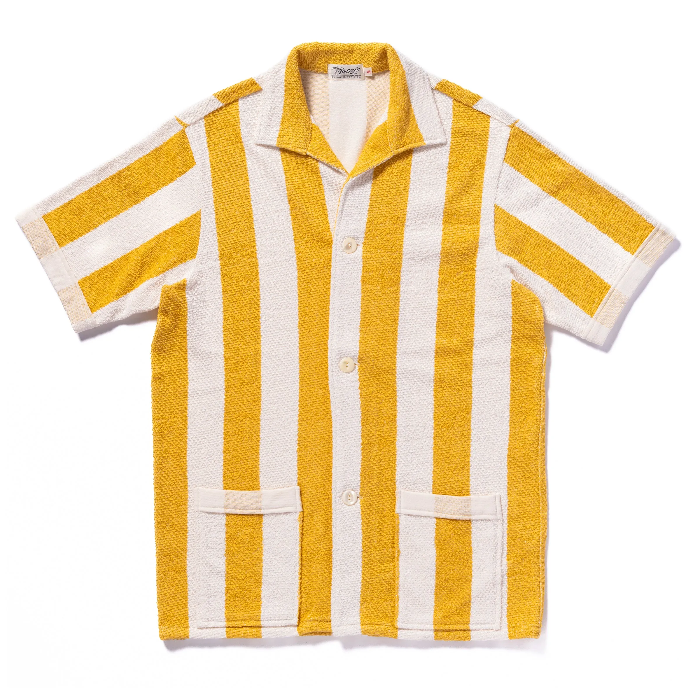 STRIPE COTTON PILE BEACH SHIRT sold by The Real McCoy's product image thumbnail 2
