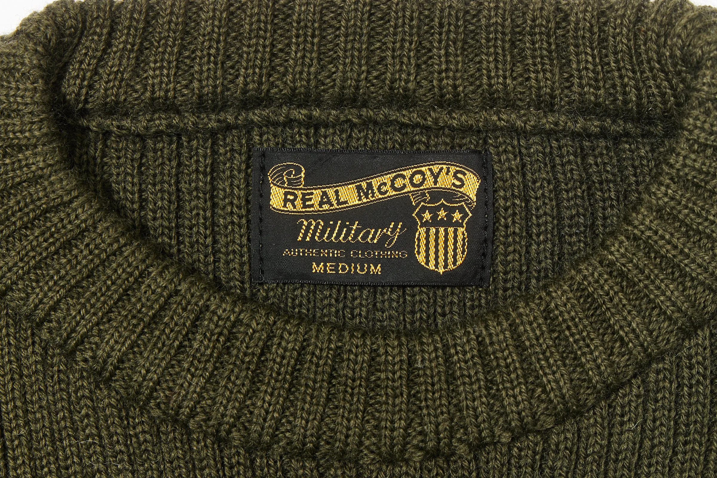 SWEATER, SERVICE WOOL sold by The Real McCoy's product image thumbnail 4