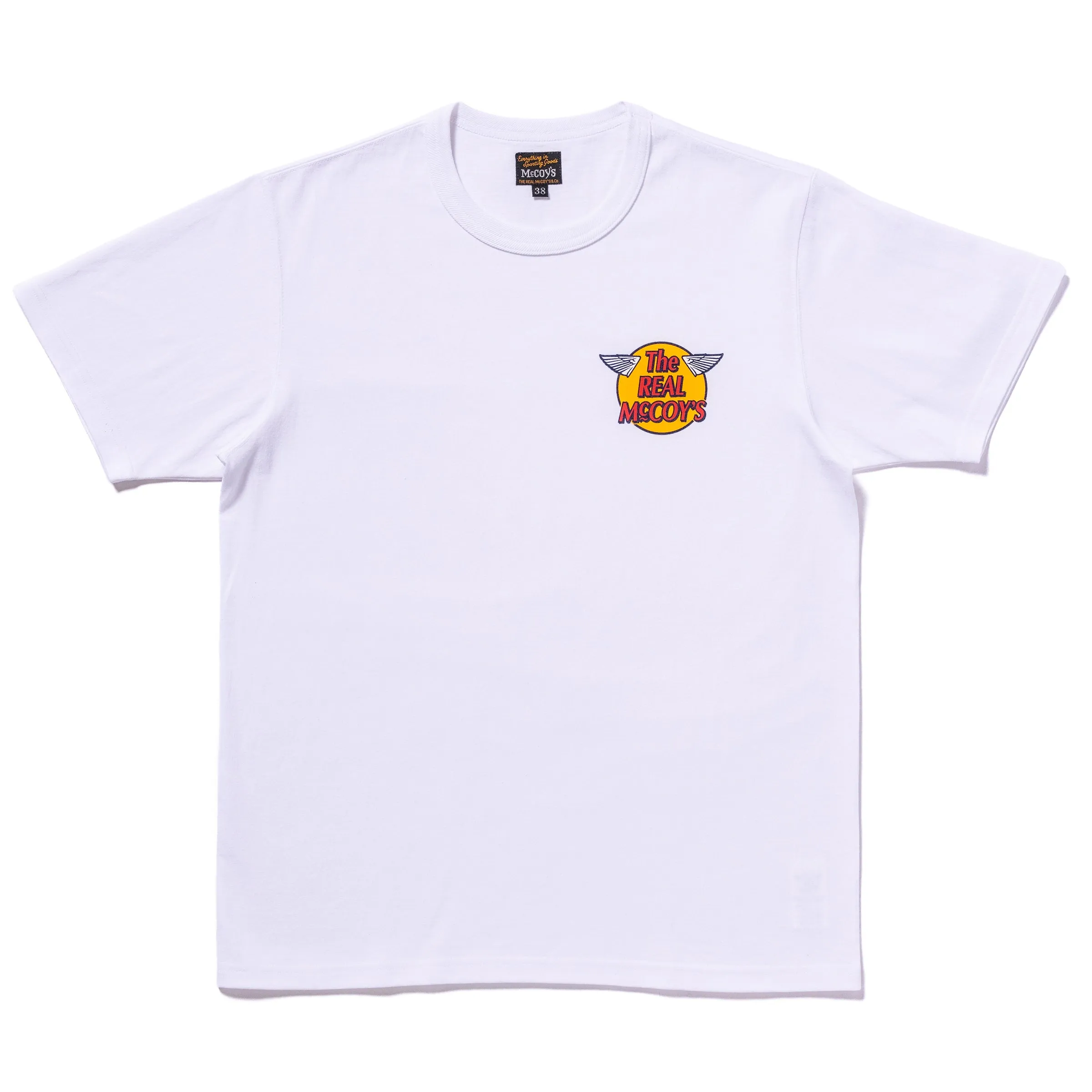 THE REAL McCOY'S LOGO TEE S/S sold by The Real McCoy's product image thumbnail 2