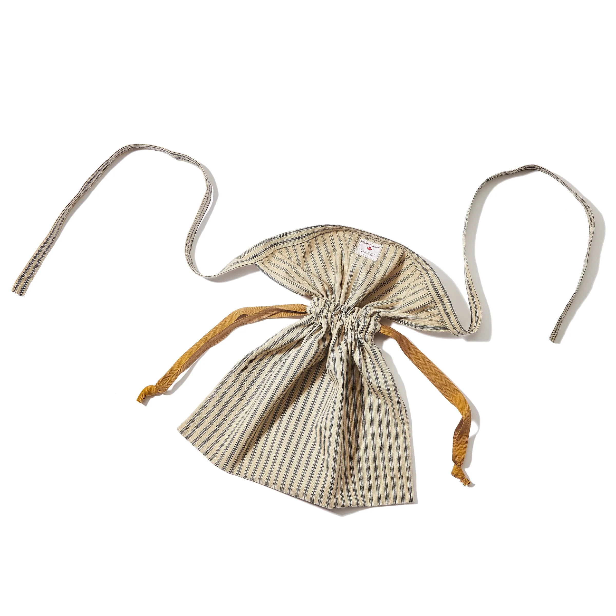 TICKING STRIPE APRON BAG sold by The Real McCoy's product image thumbnail 4