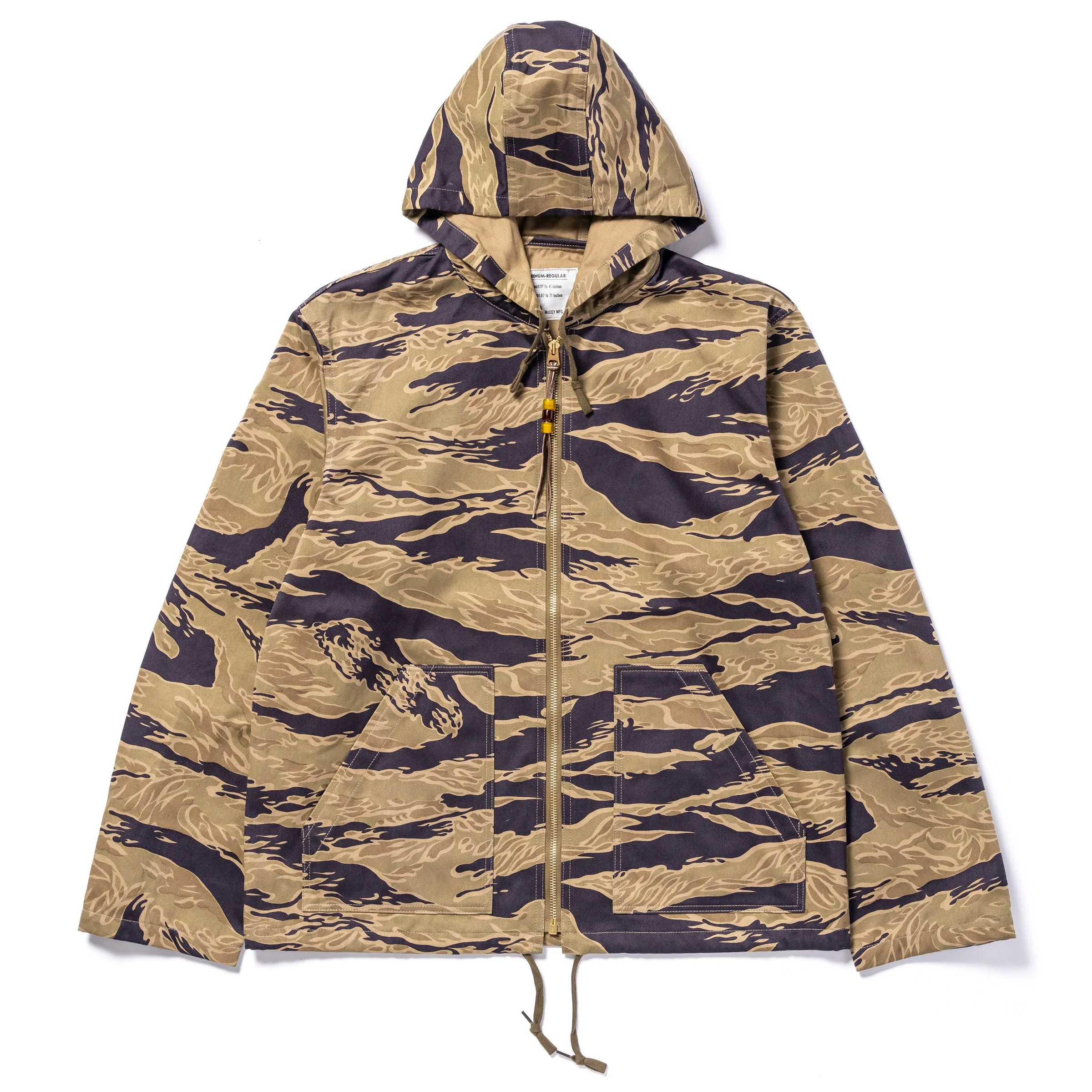 TIGER CAMOUFLAGE PARKA / ADVISOR sold by The Real McCoy's