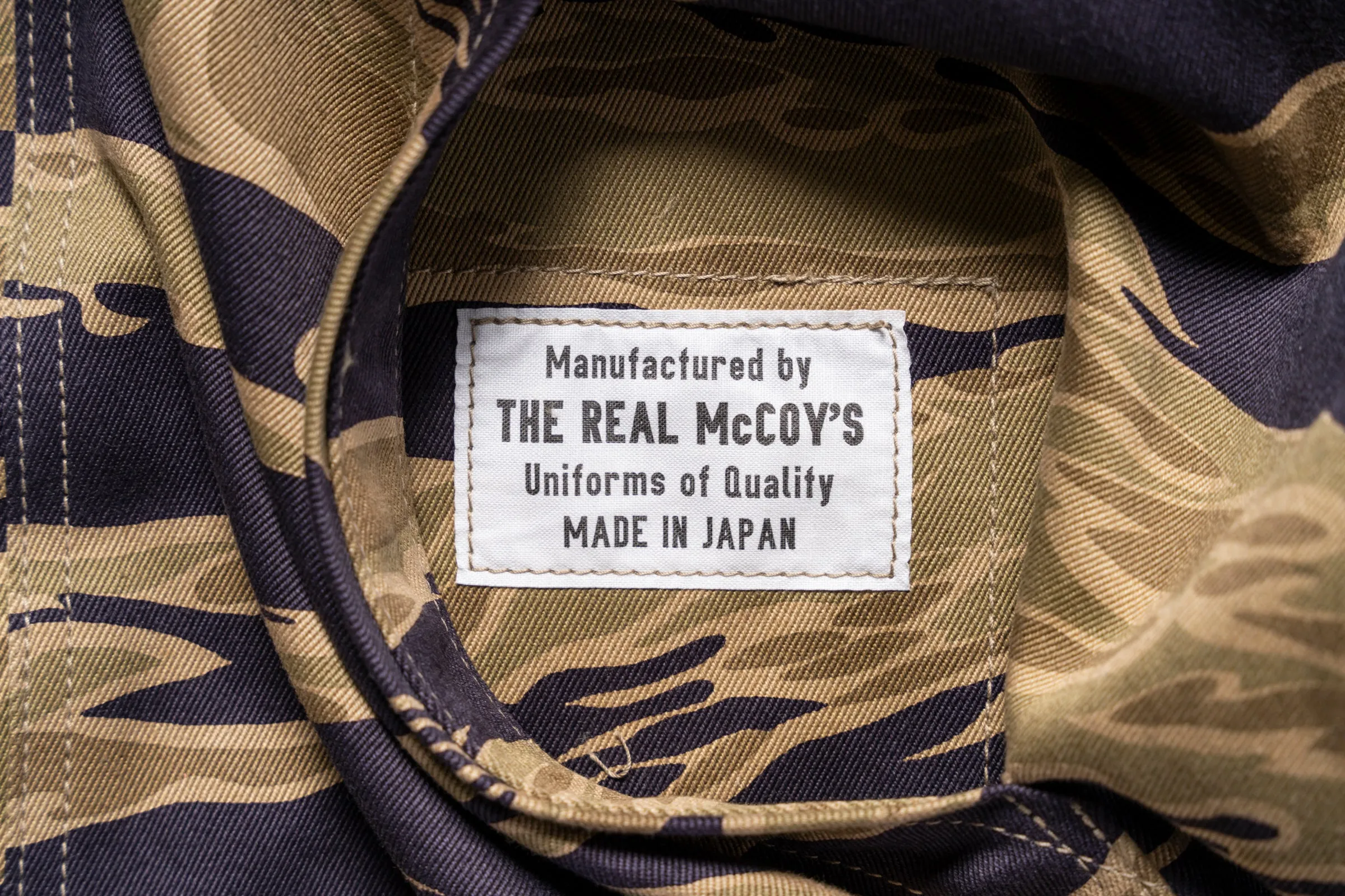 TIGER CAMOUFLAGE PARKA / ADVISOR sold by The Real McCoy's product image thumbnail 5