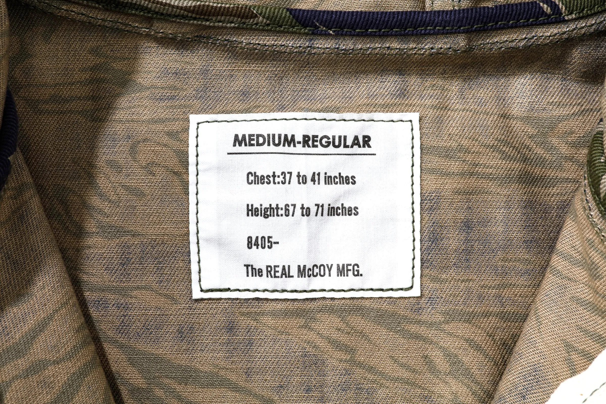 TIGER CAMOUFLAGE PARKA / TADPOLE sold by The Real McCoy's product image thumbnail 3