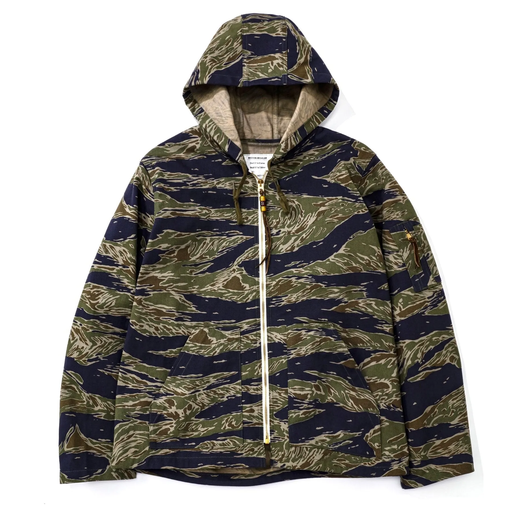 TIGER CAMOUFLAGE PARKA / TADPOLE sold by The Real McCoy's