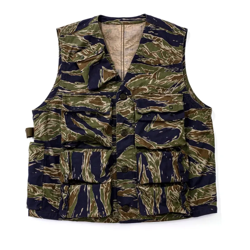 TIGER CAMOUFLAGE VEST / TADPOLE sold by The Real McCoy's