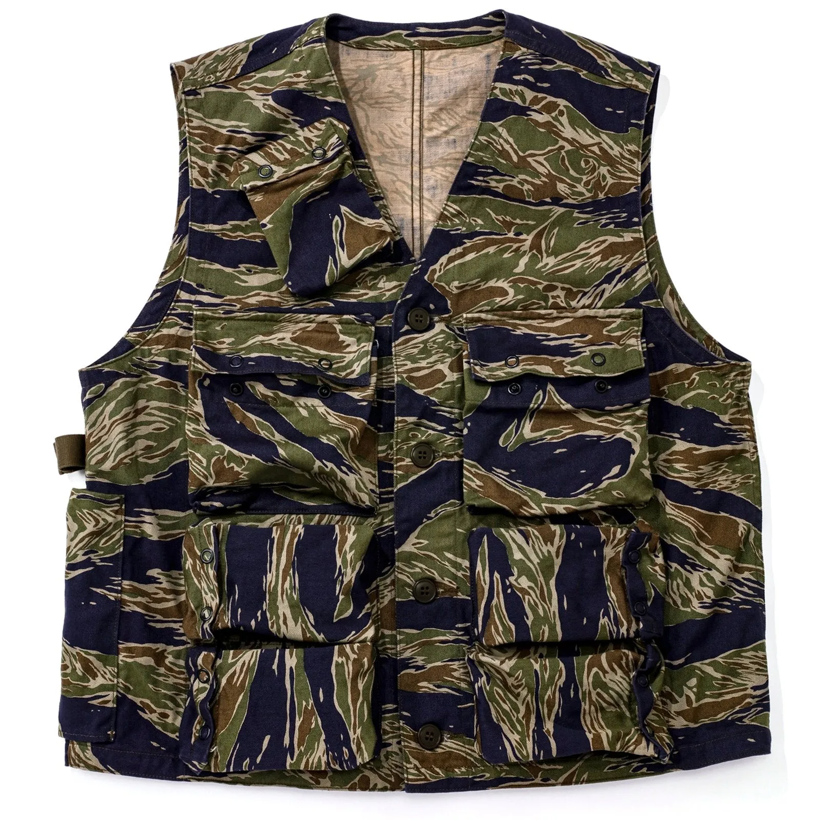 TIGER CAMOUFLAGE VEST / TADPOLE sold by The Real McCoy's product image thumbnail 2