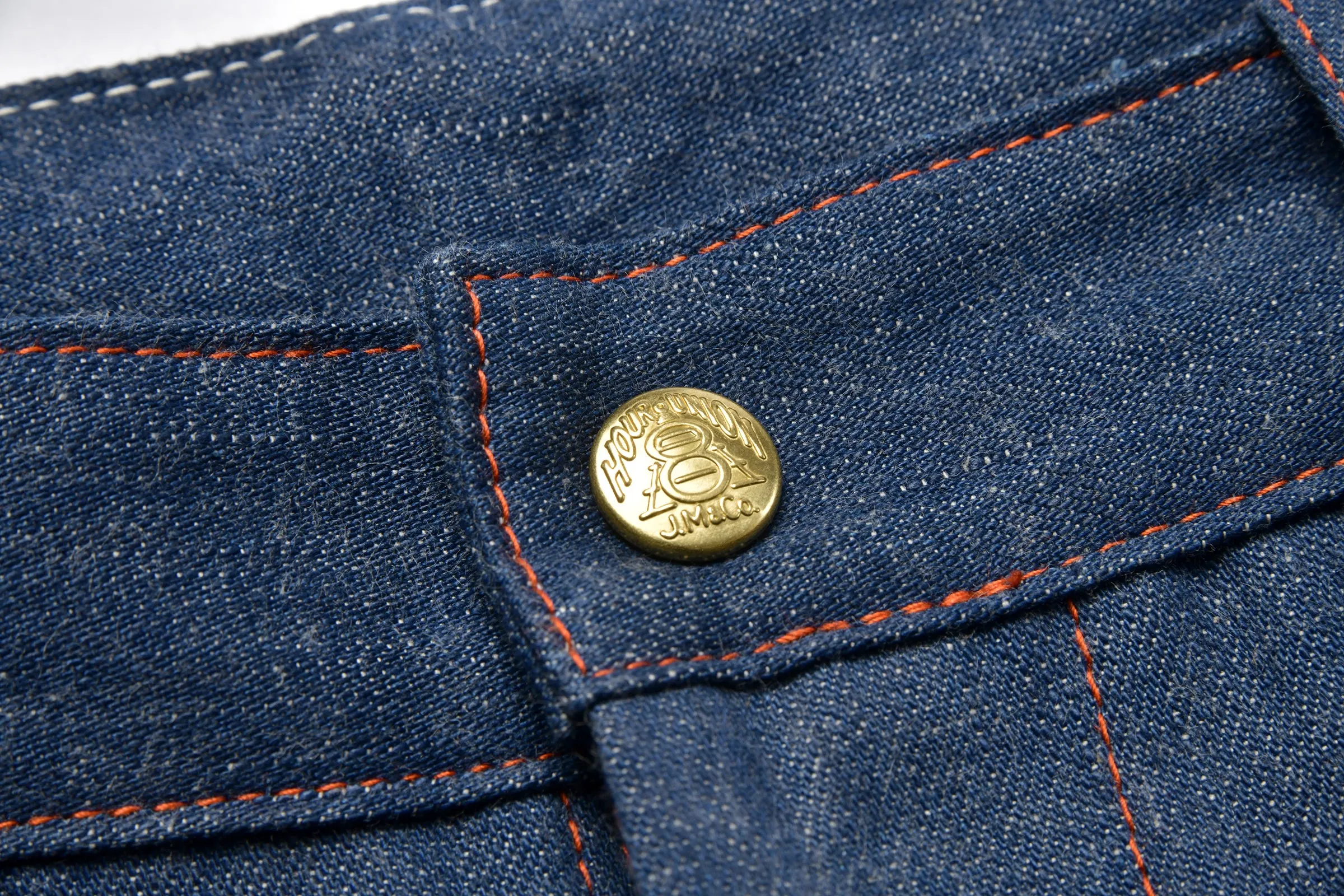 TRIPLE-STITCHED DENIM WORK TROUSERS sold by The Real McCoy's product image thumbnail 5