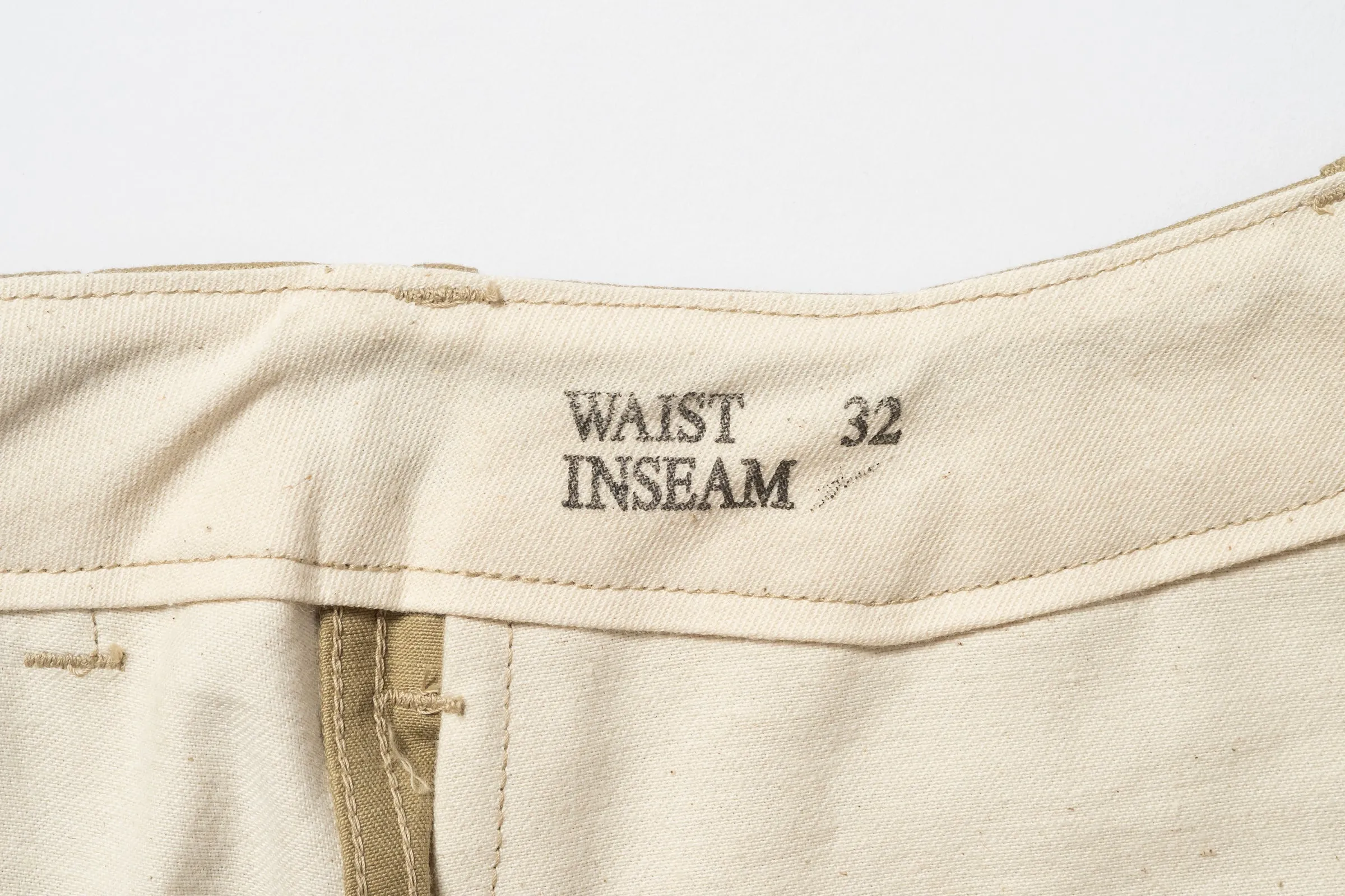 TROUSERS, COTTON, KHAKI, 1941 sold by The Real McCoy's product image thumbnail 5
