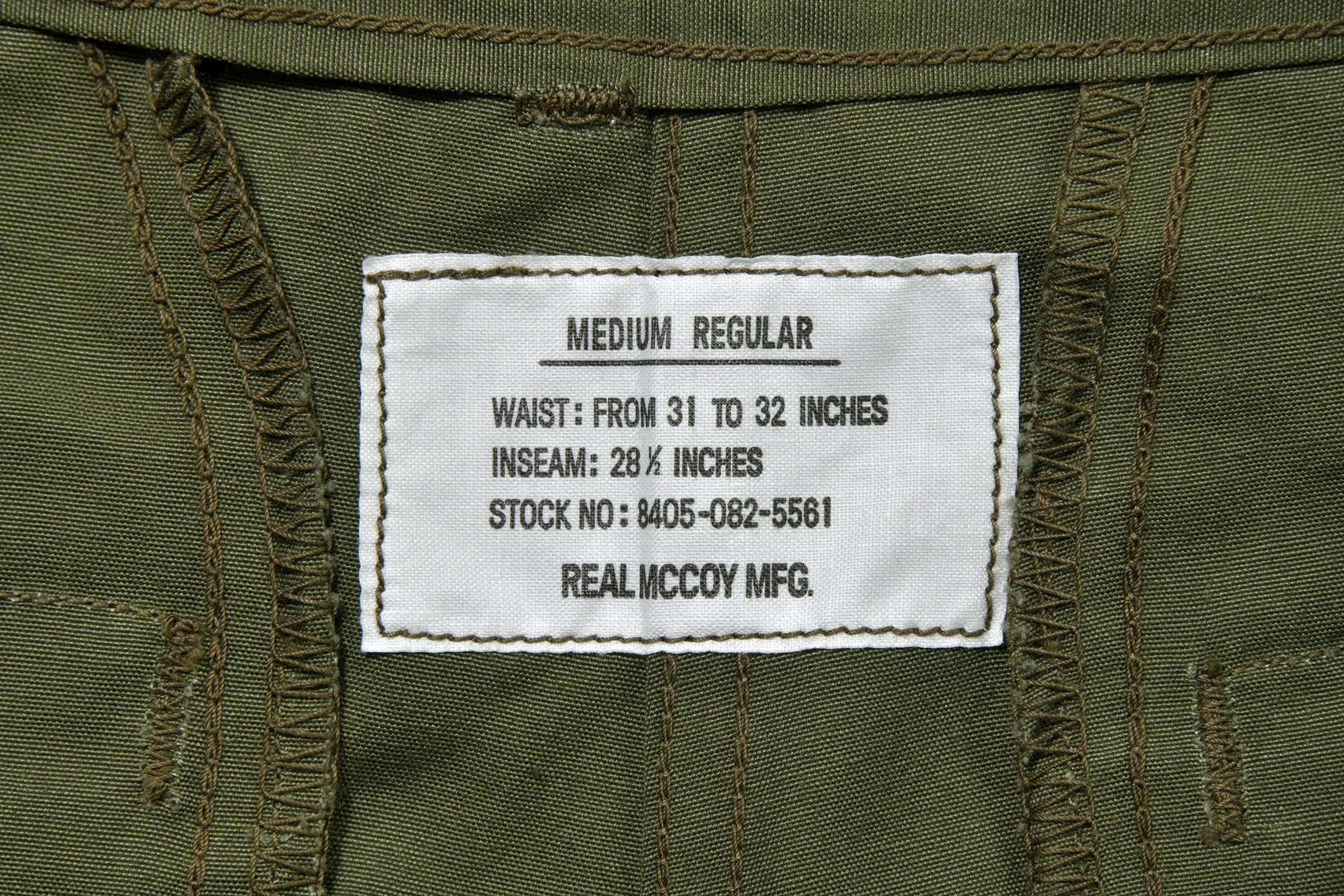 TROUSERS, MAN'S, COMBAT, TROPICAL (MODEL 220) sold by The Real McCoy's product image thumbnail 5