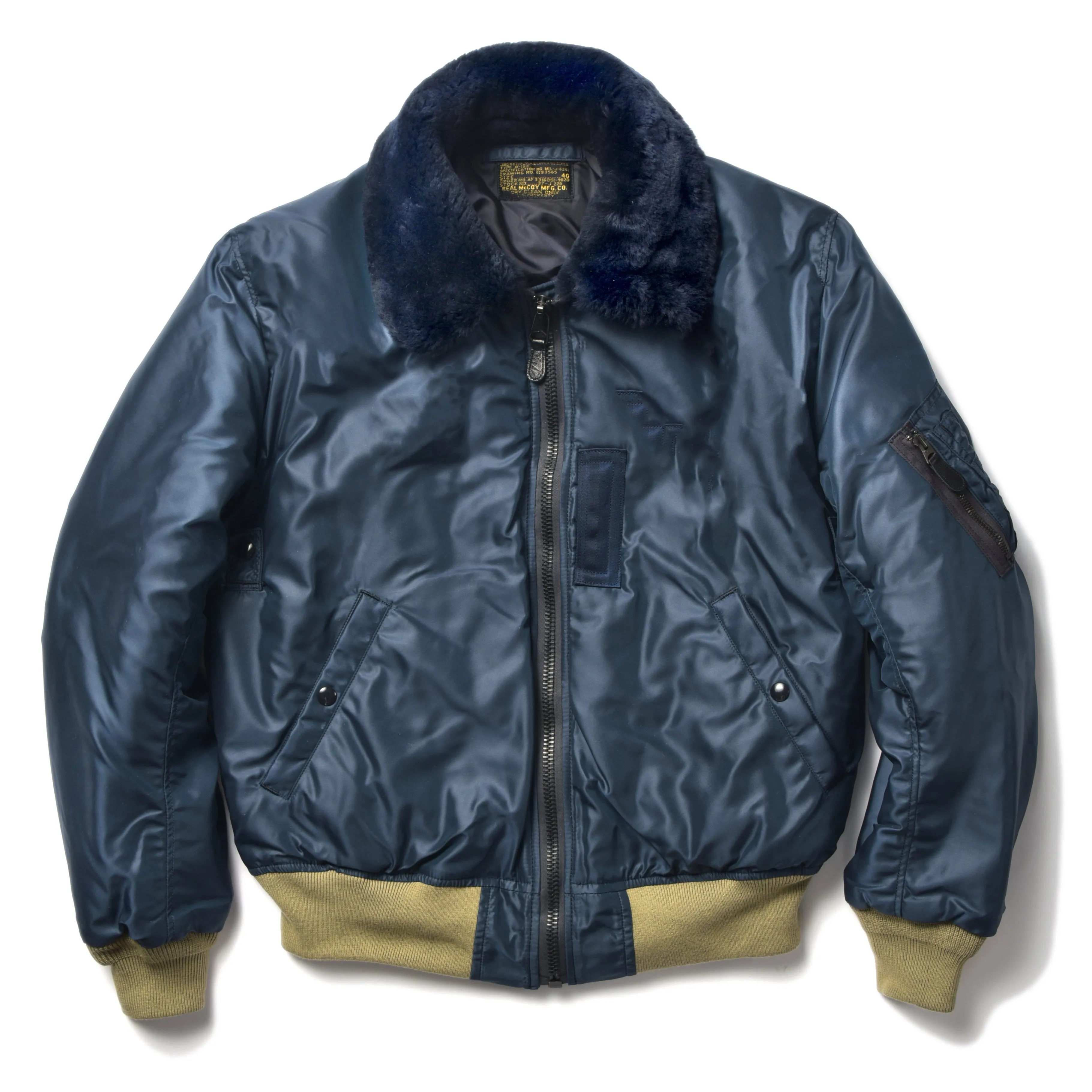 TYPE B-15C REAL McCOY MFG. CO. / GREEN RIBBING sold by The Real McCoy's