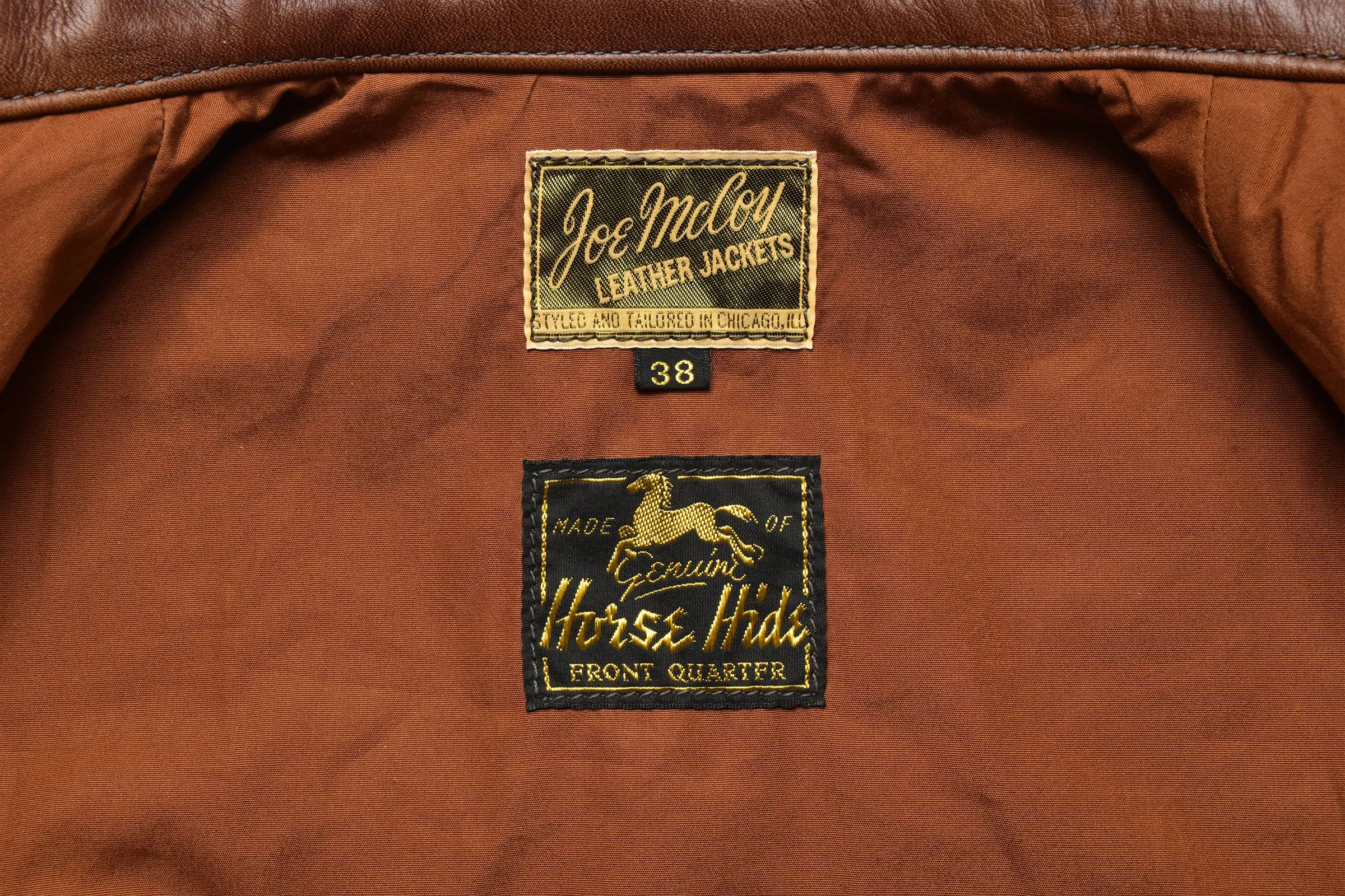 TYPE I LEATHER JACKET sold by The Real McCoy's product image thumbnail 4