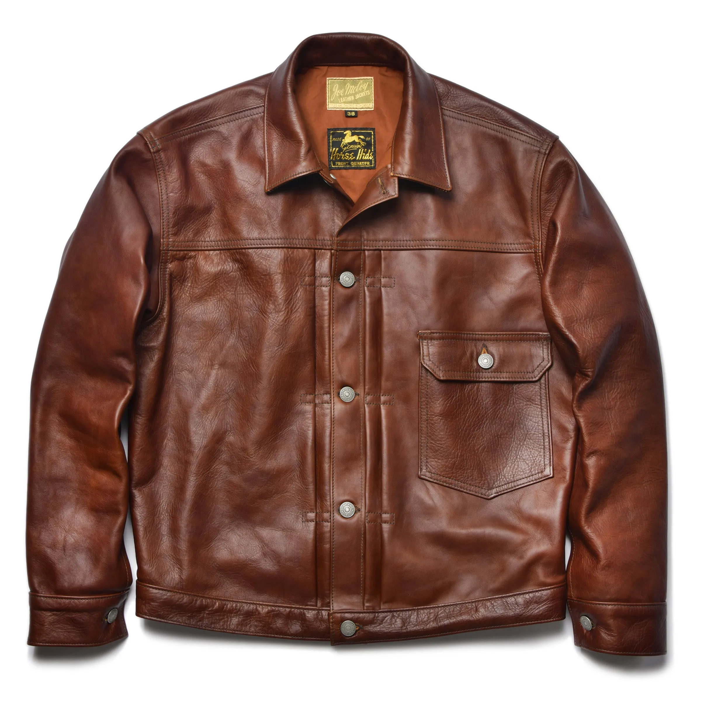 TYPE I LEATHER JACKET sold by The Real McCoy's