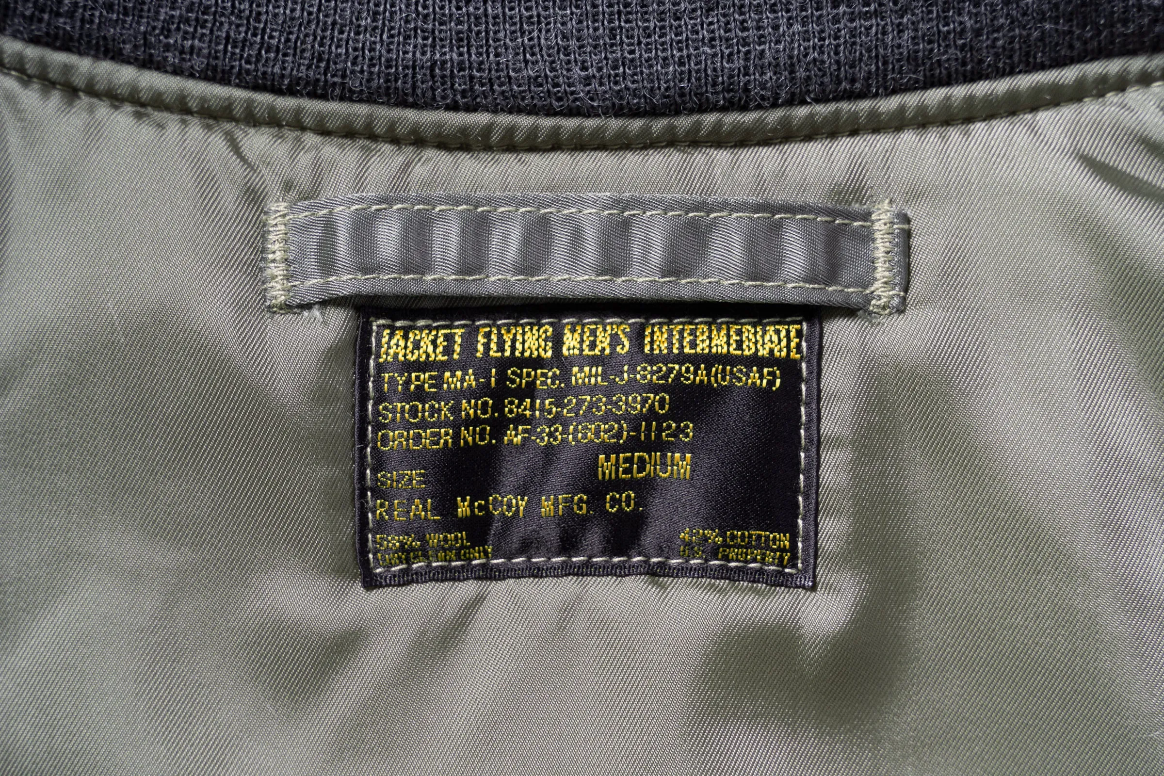 TYPE MA-1 / STATUE de la LIBERTÉ sold by The Real McCoy's product image thumbnail 4