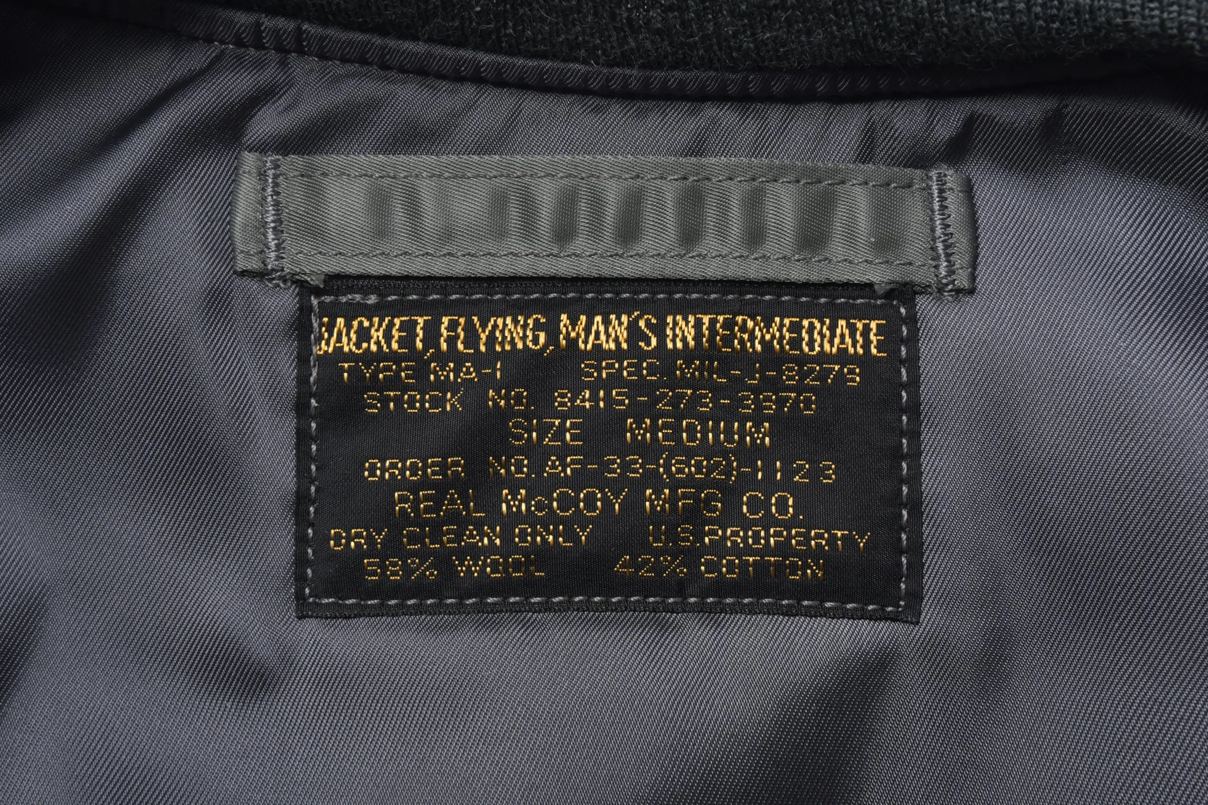 TYPE MA-1 REAL McCOY MFG. CO. / DECAL sold by The Real McCoy's product image thumbnail 4