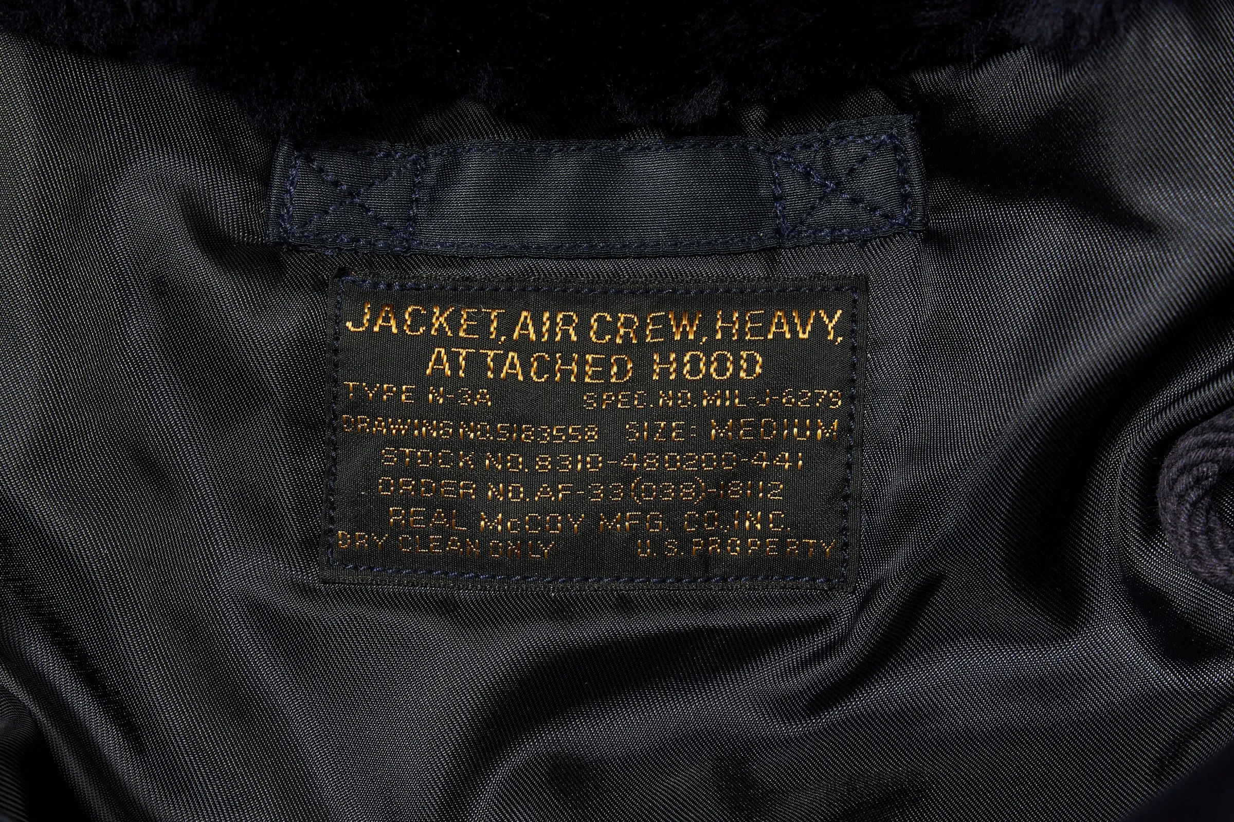 TYPE N-3A REAL McCOY MFG. CO. sold by The Real McCoy's product image thumbnail 4