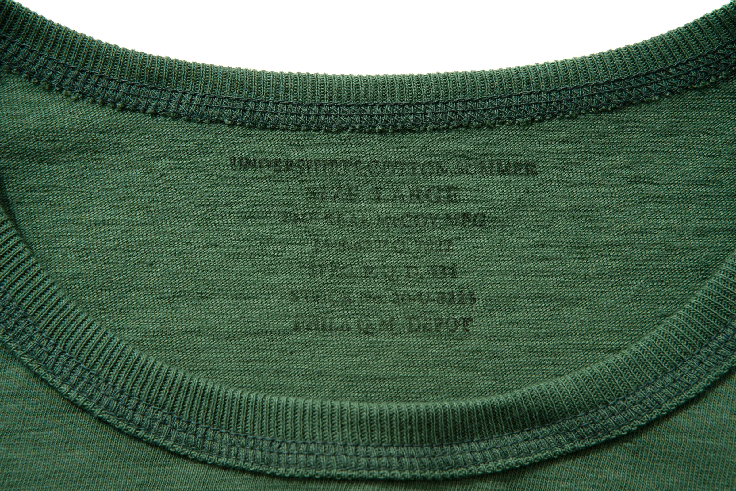 UNDERSHIRTS, COTTON, SUMMER sold by The Real McCoy's product image thumbnail 3