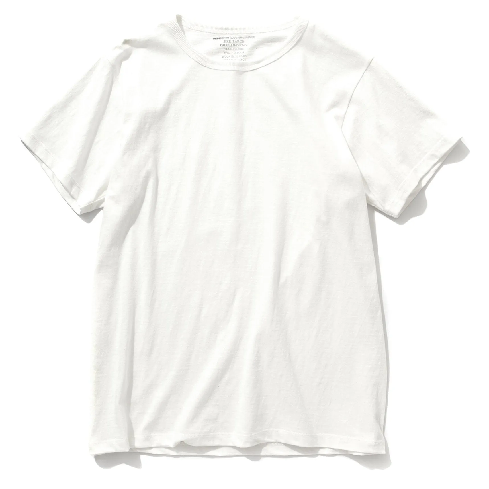 UNDERSHIRTS, COTTON, SUMMER sold by The Real McCoy's product image thumbnail 2