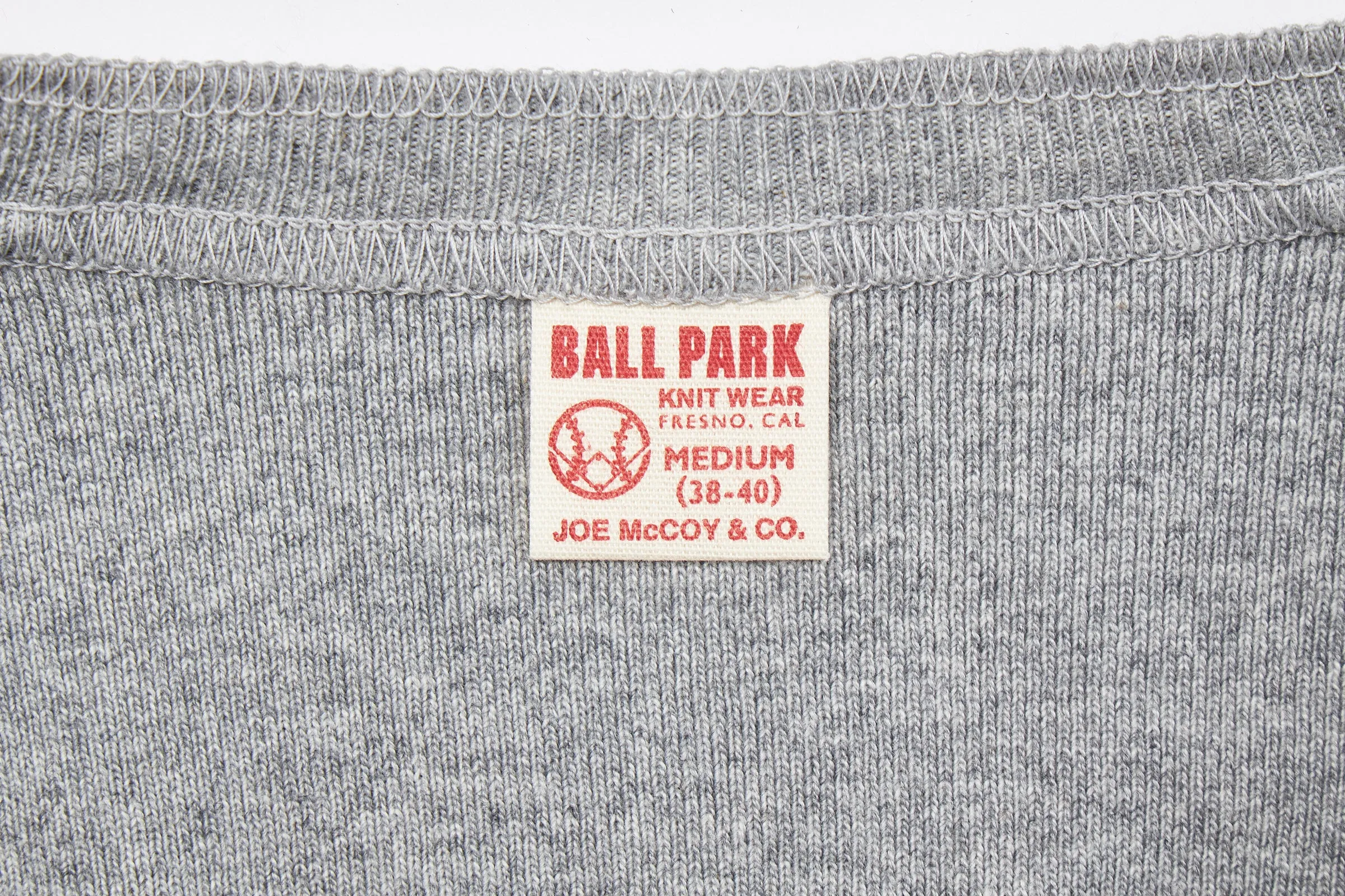 UNION HENLEY UNDERSHIRT L/S sold by The Real McCoy's product image thumbnail 4