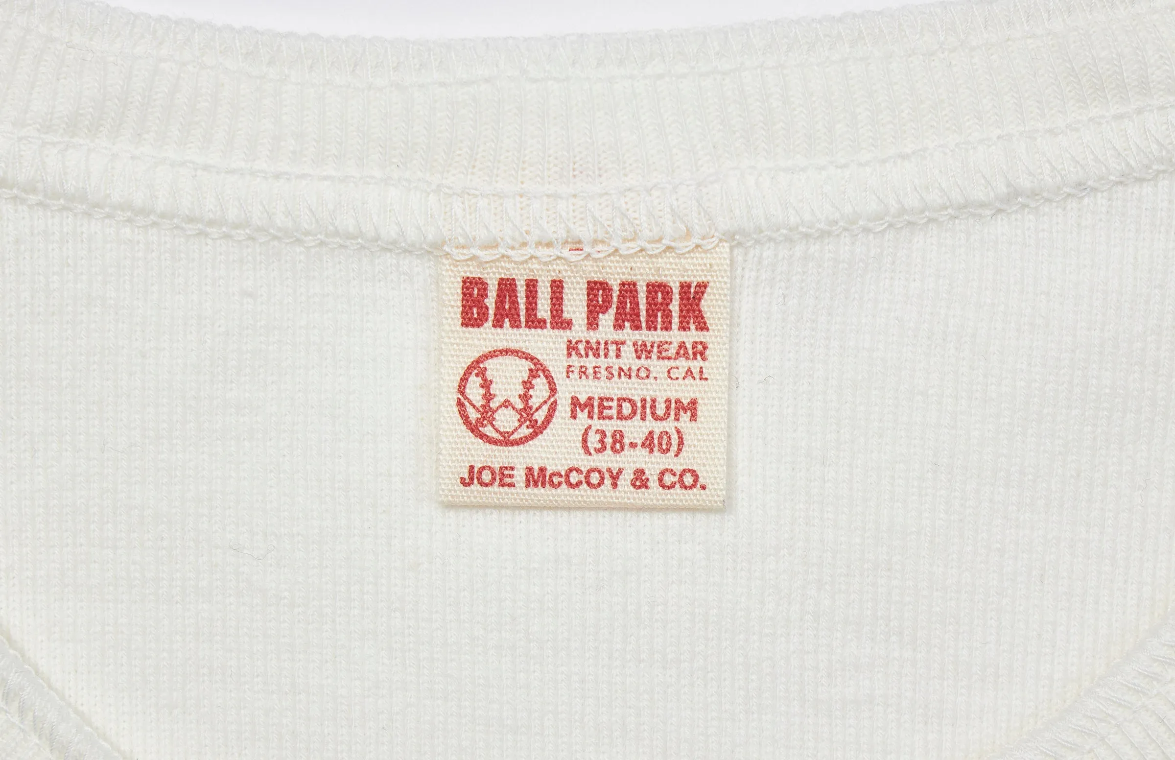 UNION HENLEY UNDERSHIRT L/S sold by The Real McCoy's product image thumbnail 4