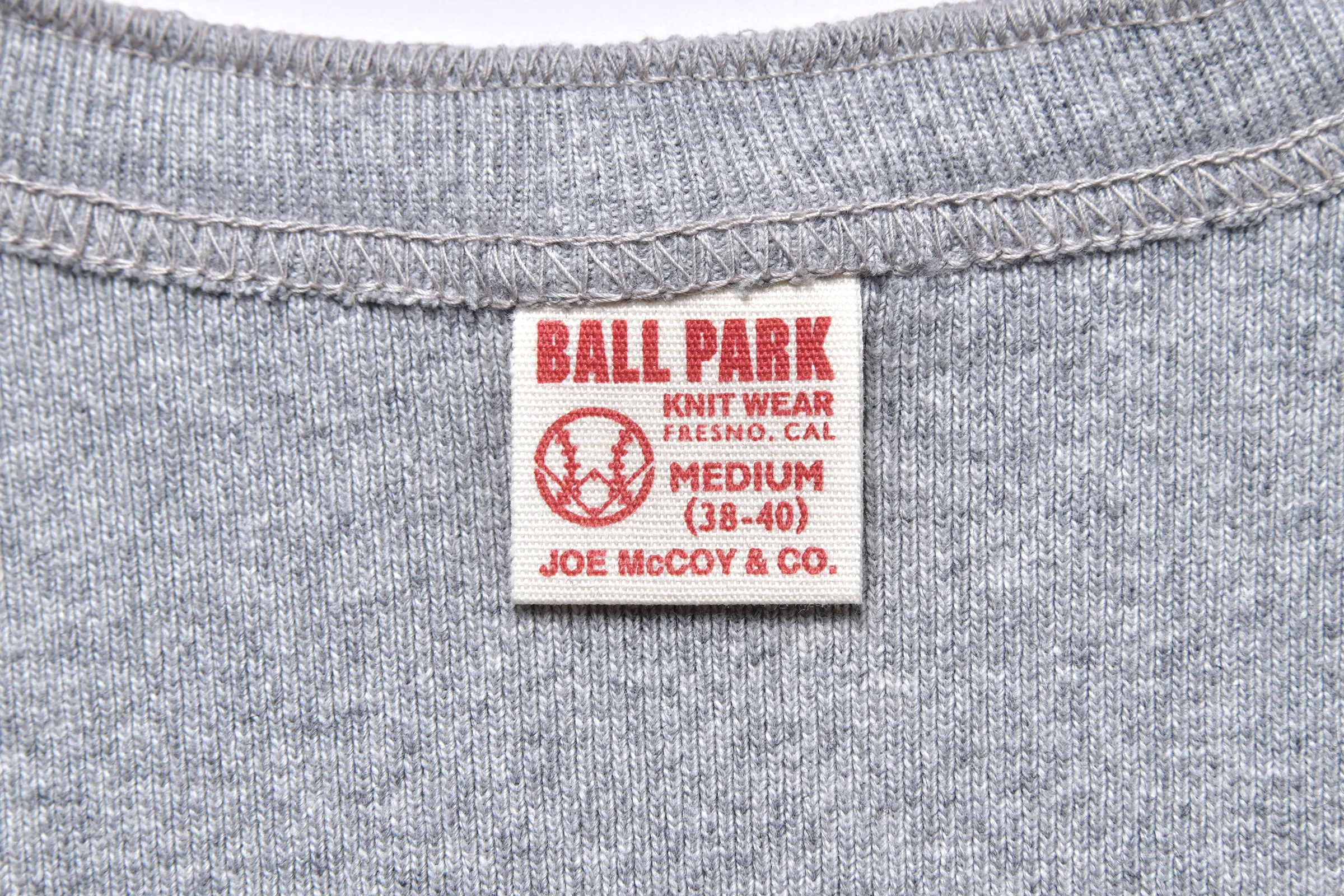 UNION HENLEY UNDERSHIRT S/S sold by The Real McCoy's product image thumbnail 4