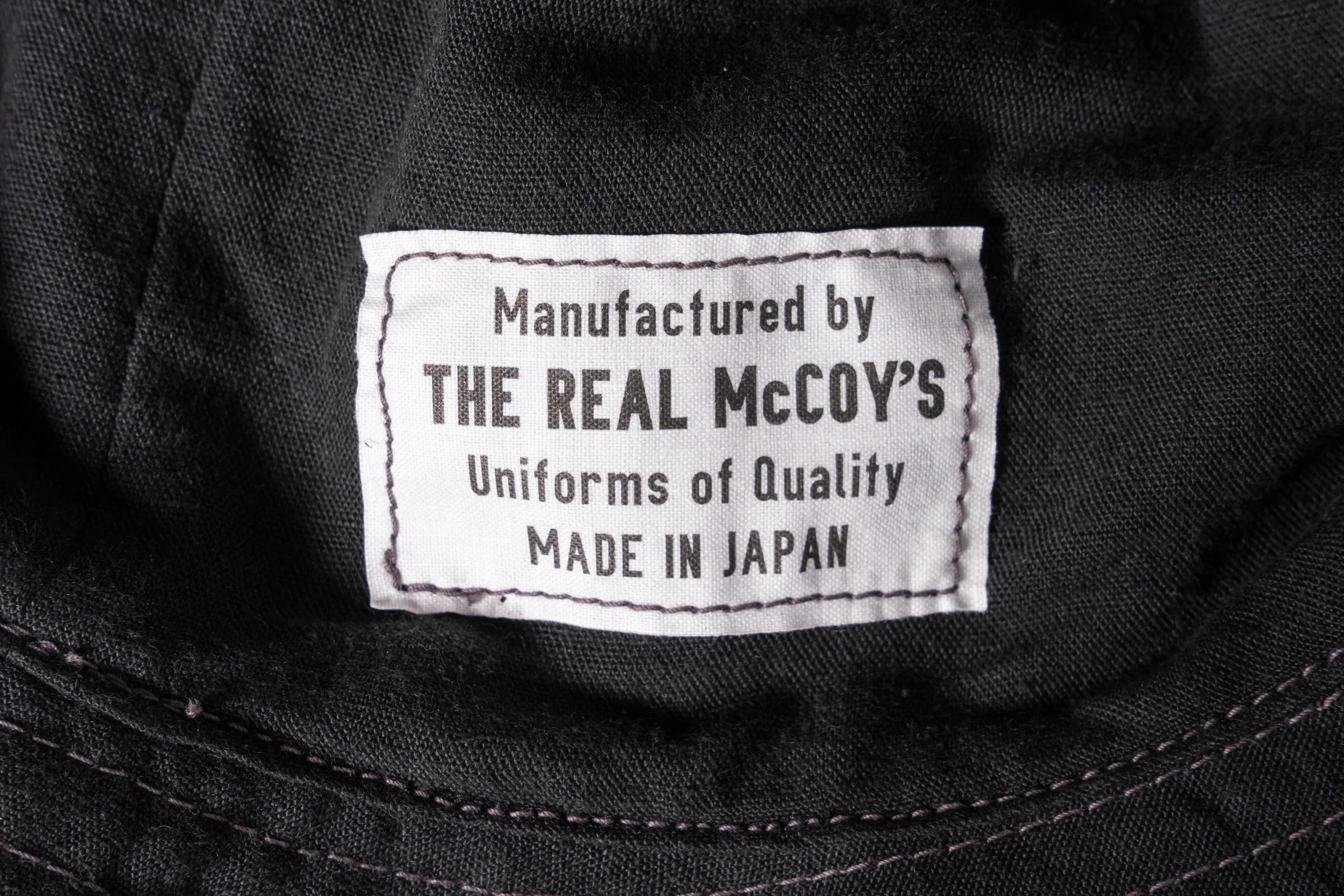 VIETNAM WAR BLACK BOONIE HAT sold by The Real McCoy's product image thumbnail 3