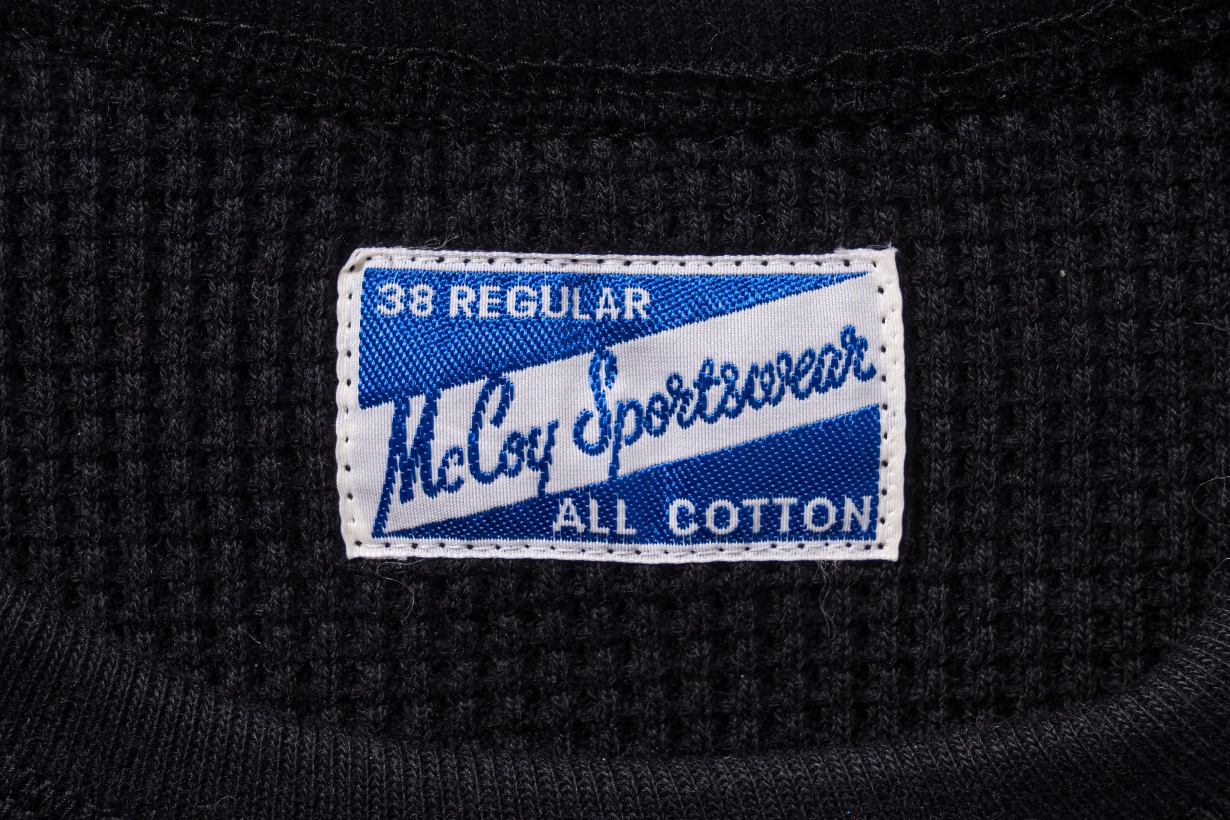 WAFFLE THERMAL SHIRT S/S sold by The Real McCoy's product image thumbnail 4