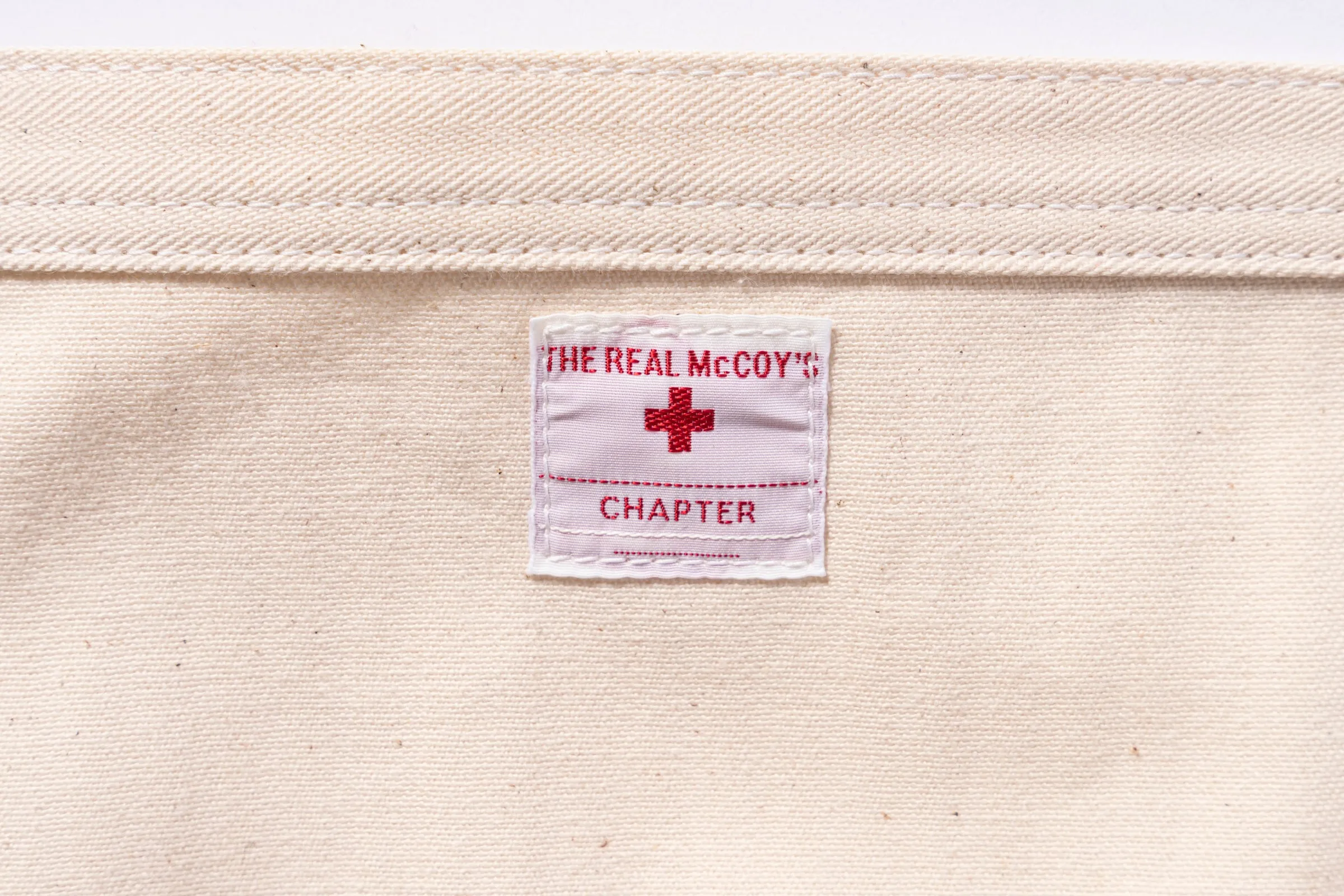 WHITE HBT APRON BAG sold by The Real McCoy's product image thumbnail 4