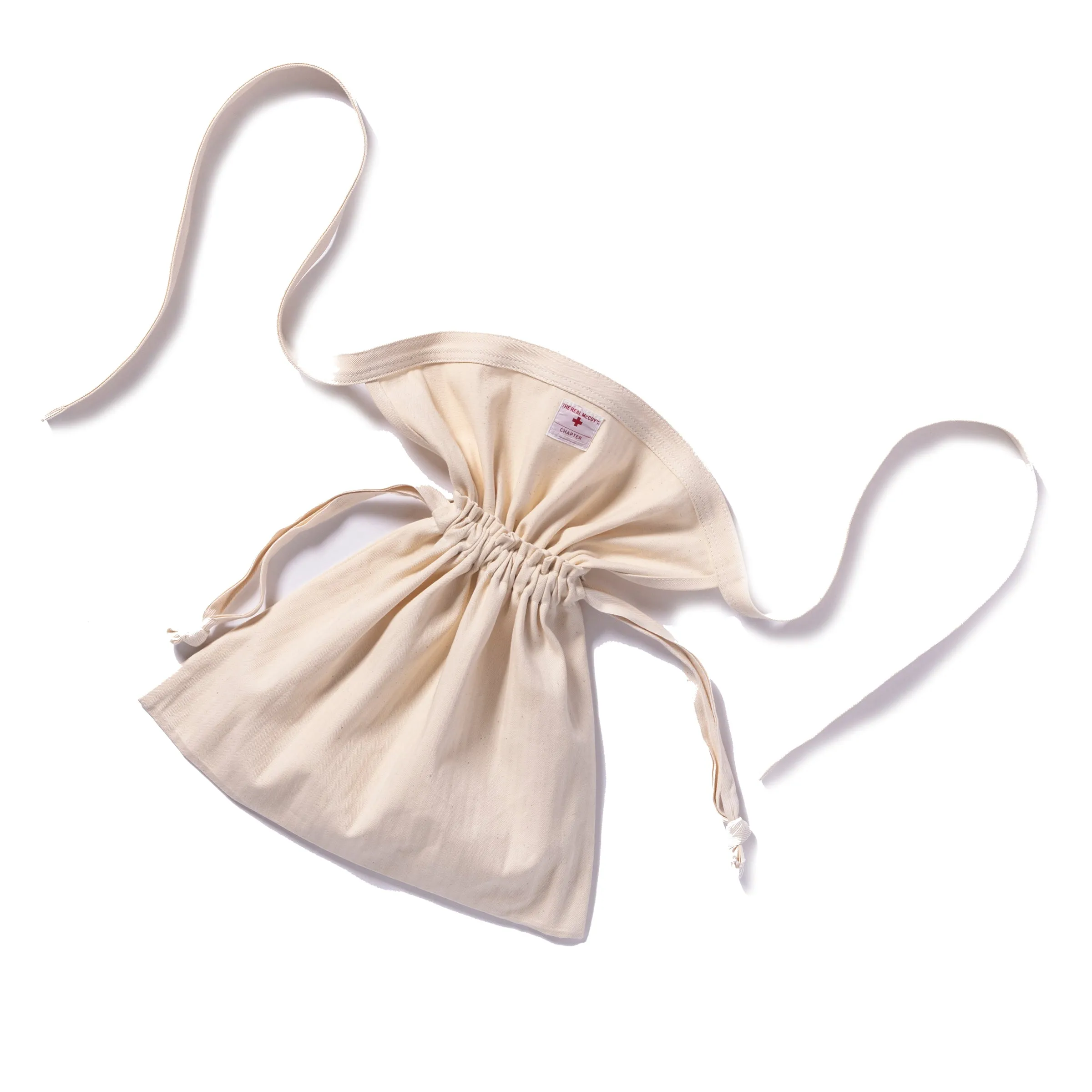 WHITE HBT APRON BAG sold by The Real McCoy's product image thumbnail 3