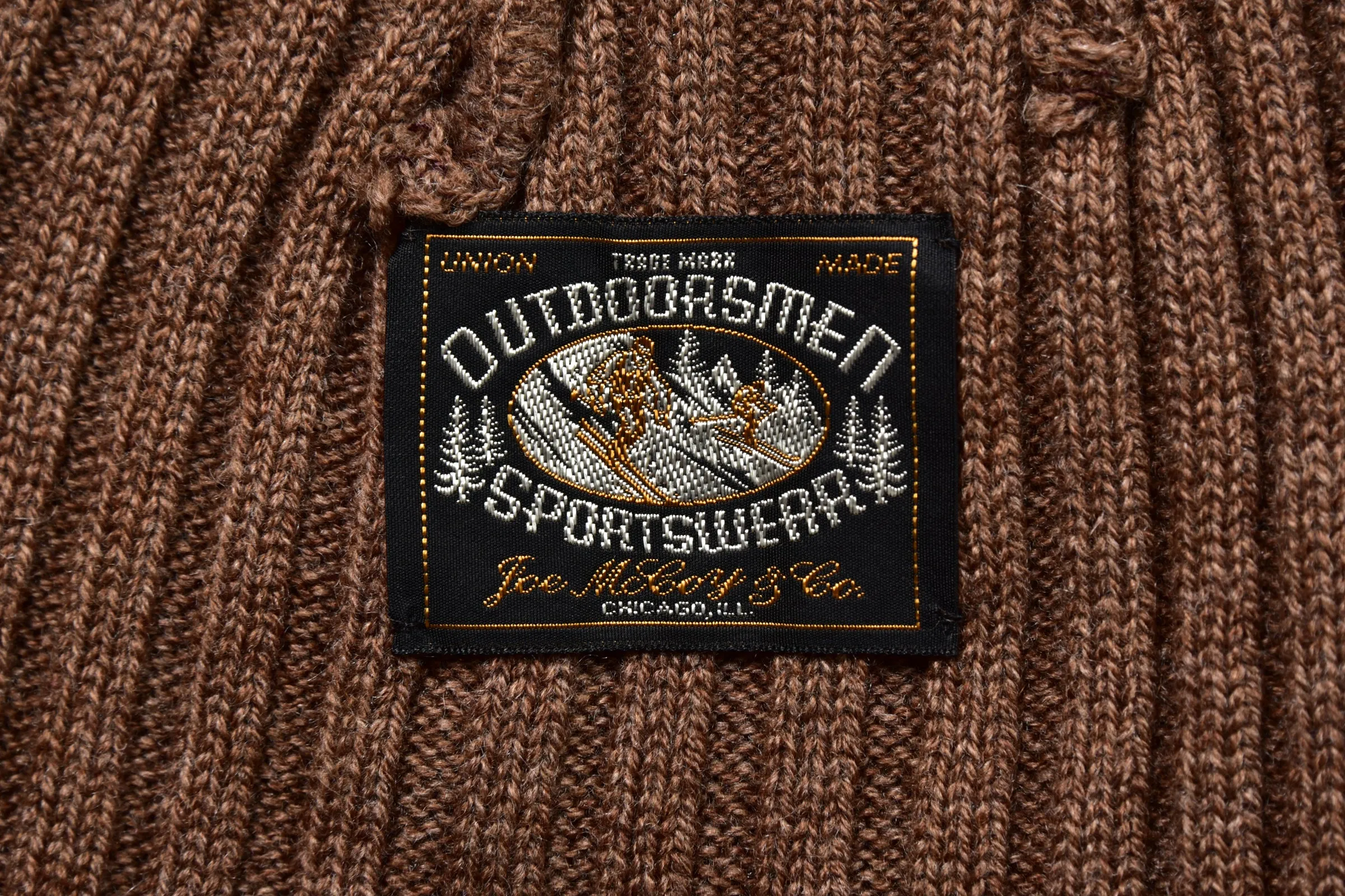 WOOL CASHMERE KNIT CAP sold by The Real McCoy's product image thumbnail 3
