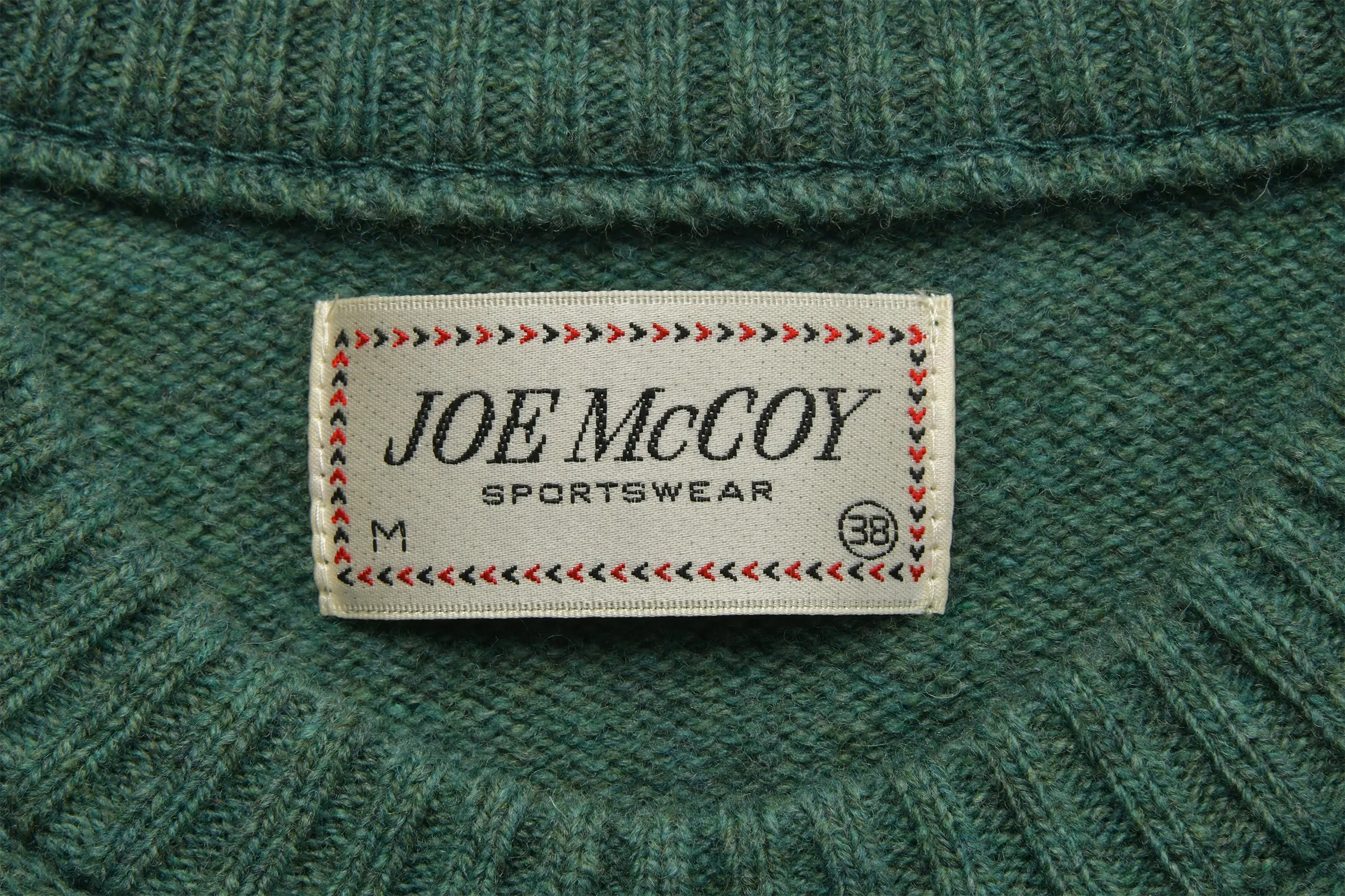WOOL CREW NECK SWEATER sold by The Real McCoy's product image thumbnail 4