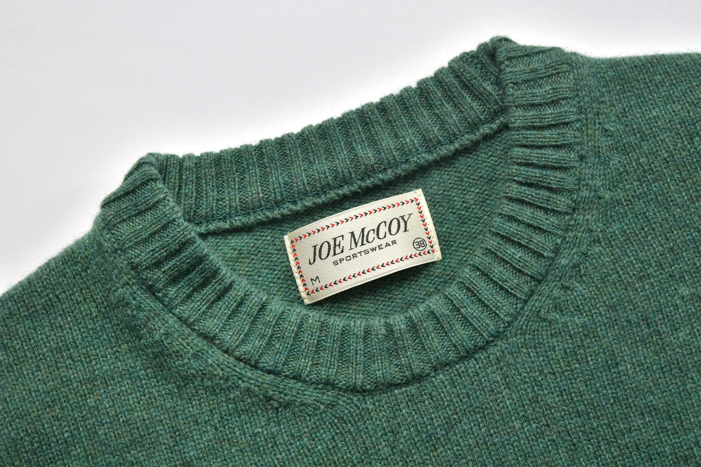 WOOL CREW NECK SWEATER sold by The Real McCoy's product image thumbnail 5