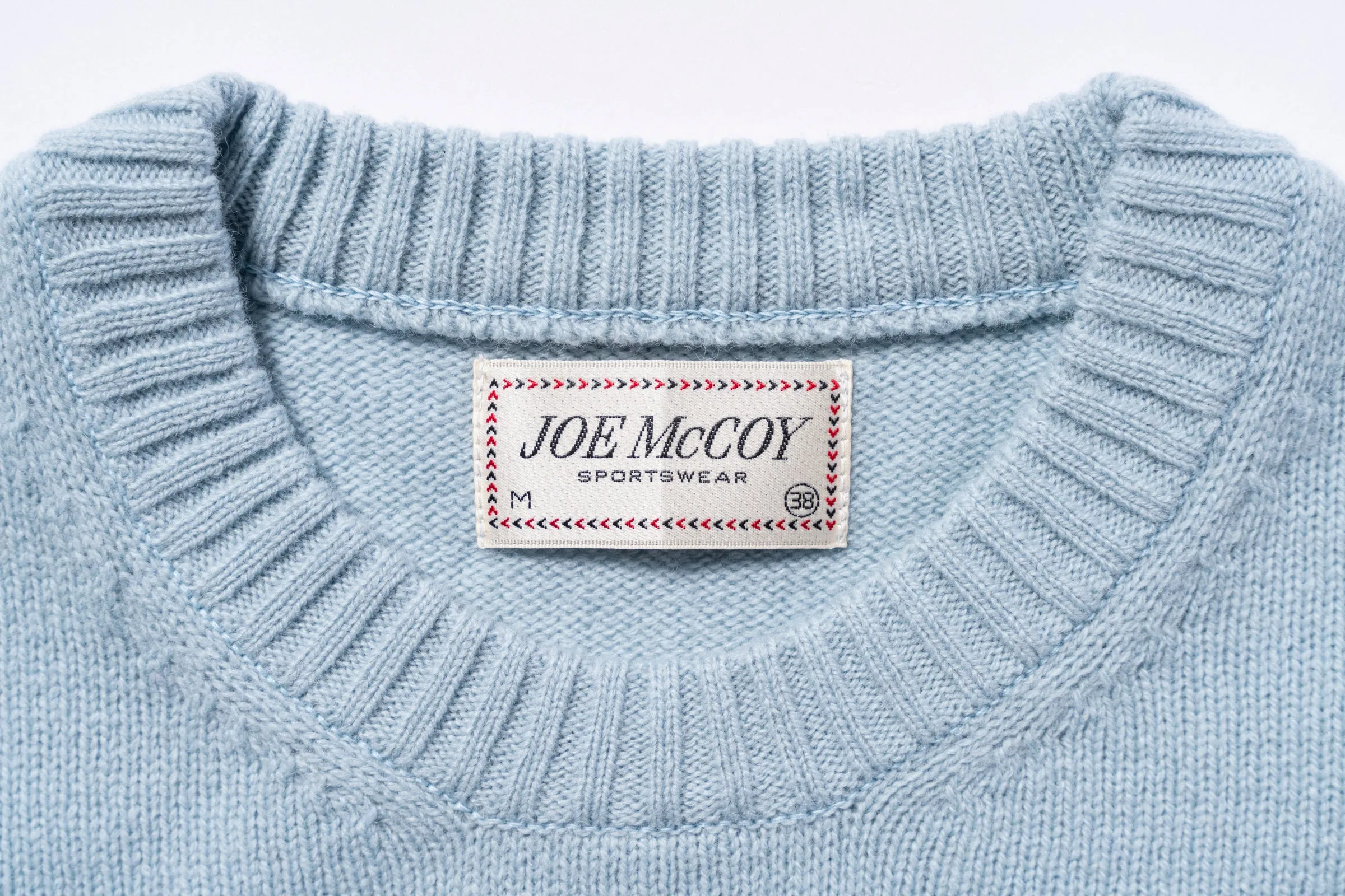 WOOL CREW NECK SWEATER sold by The Real McCoy's product image thumbnail 4