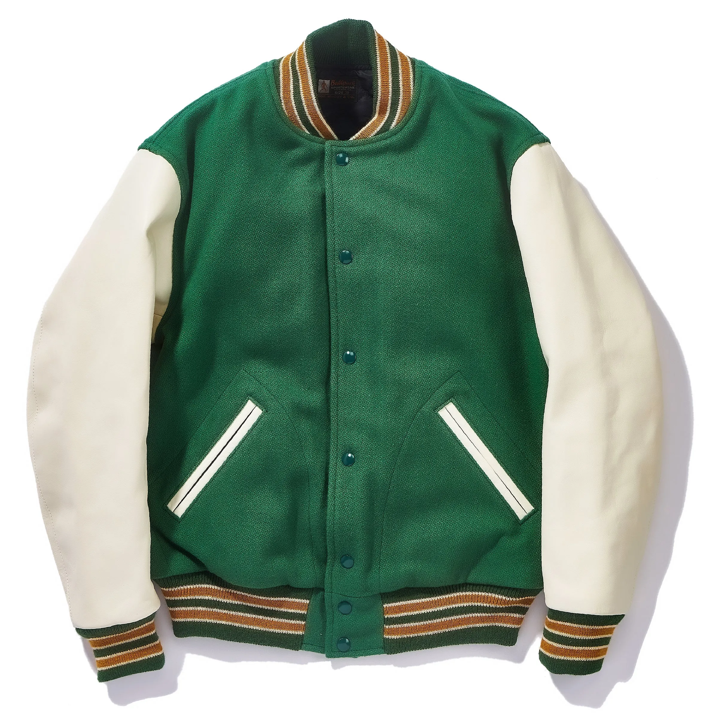 WOOL VARSITY JACKET sold by The Real McCoy's product image thumbnail 2