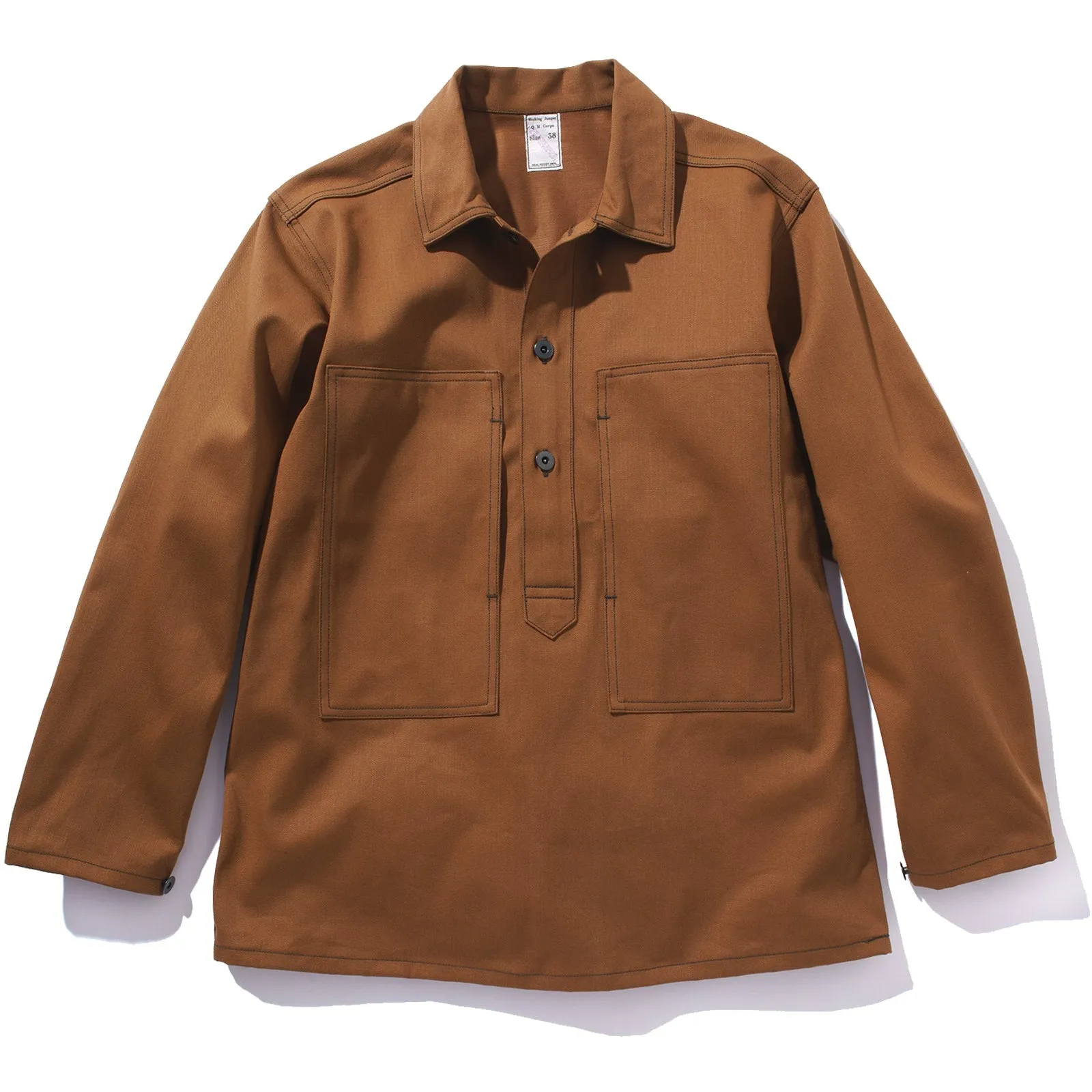 WW1 BROWN FATIGUE COAT sold by The Real McCoy's