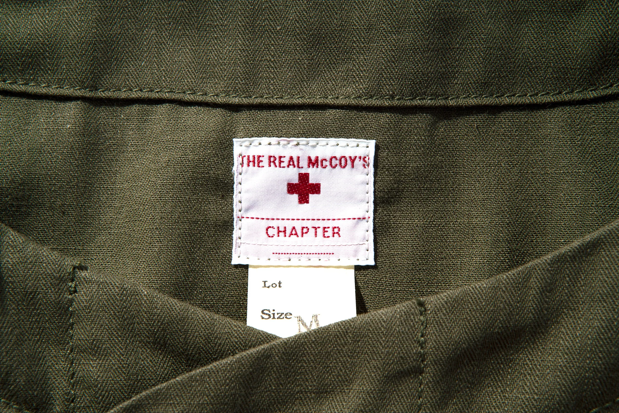 WW2 HBT PAJAMA SHIRT sold by The Real McCoy's product image thumbnail 3