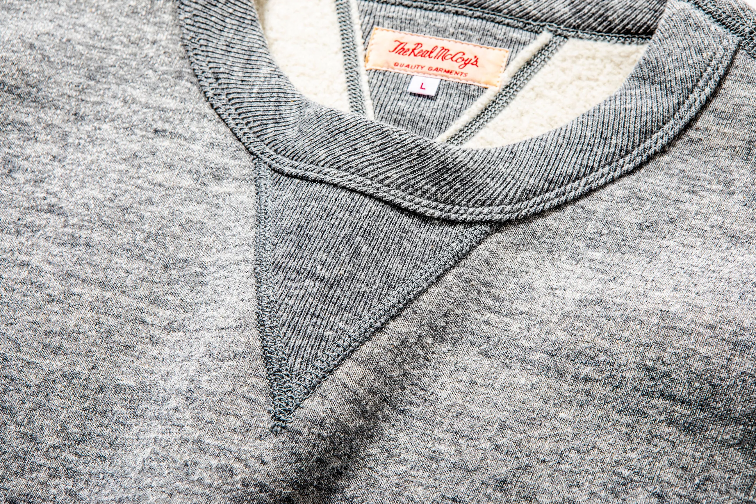 10 OZ. LOOPWHEEL CREWNECK SWEATSHIRT sold by The Real McCoy's product image thumbnail 4