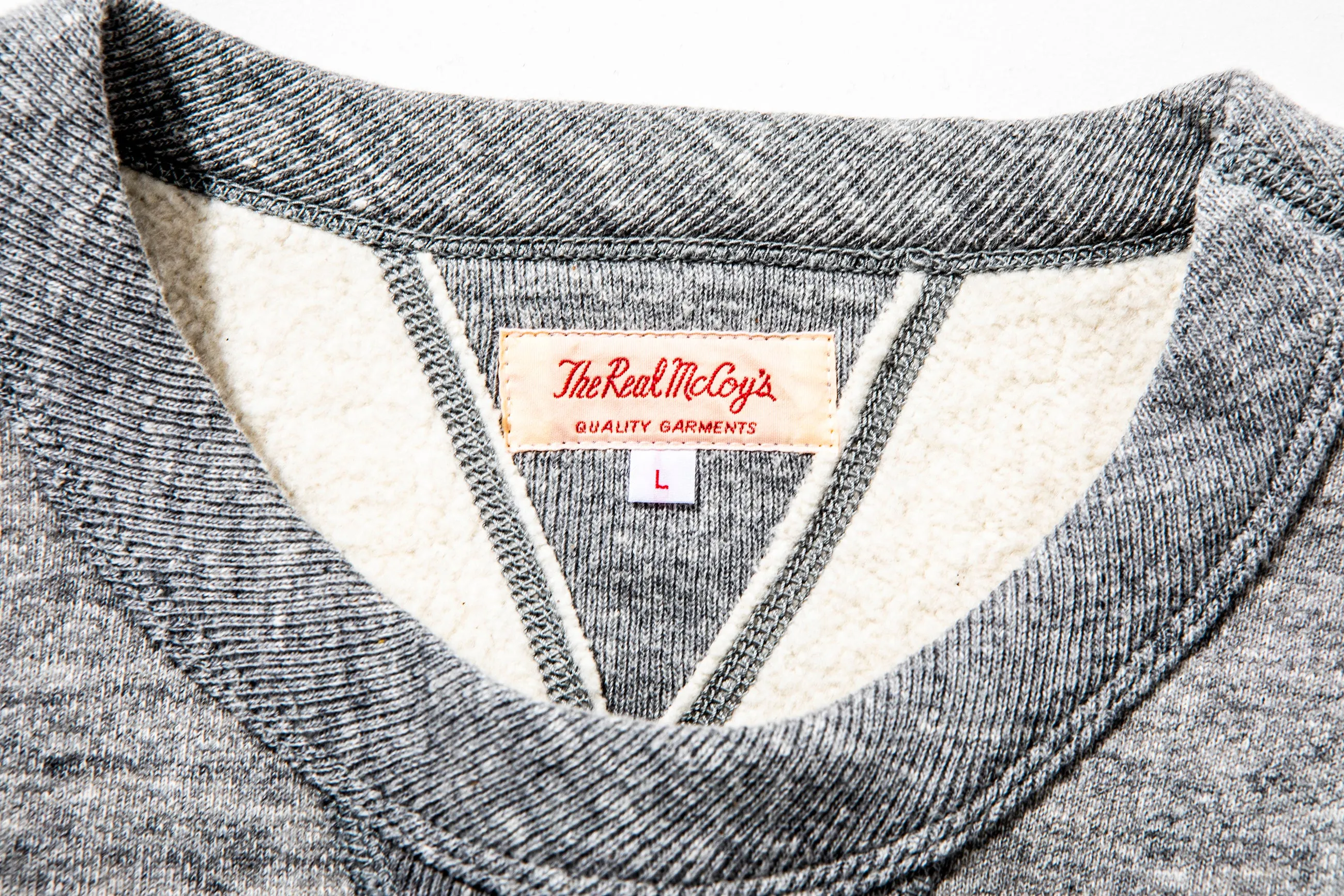 10 OZ. LOOPWHEEL CREWNECK SWEATSHIRT sold by The Real McCoy's product image thumbnail 5