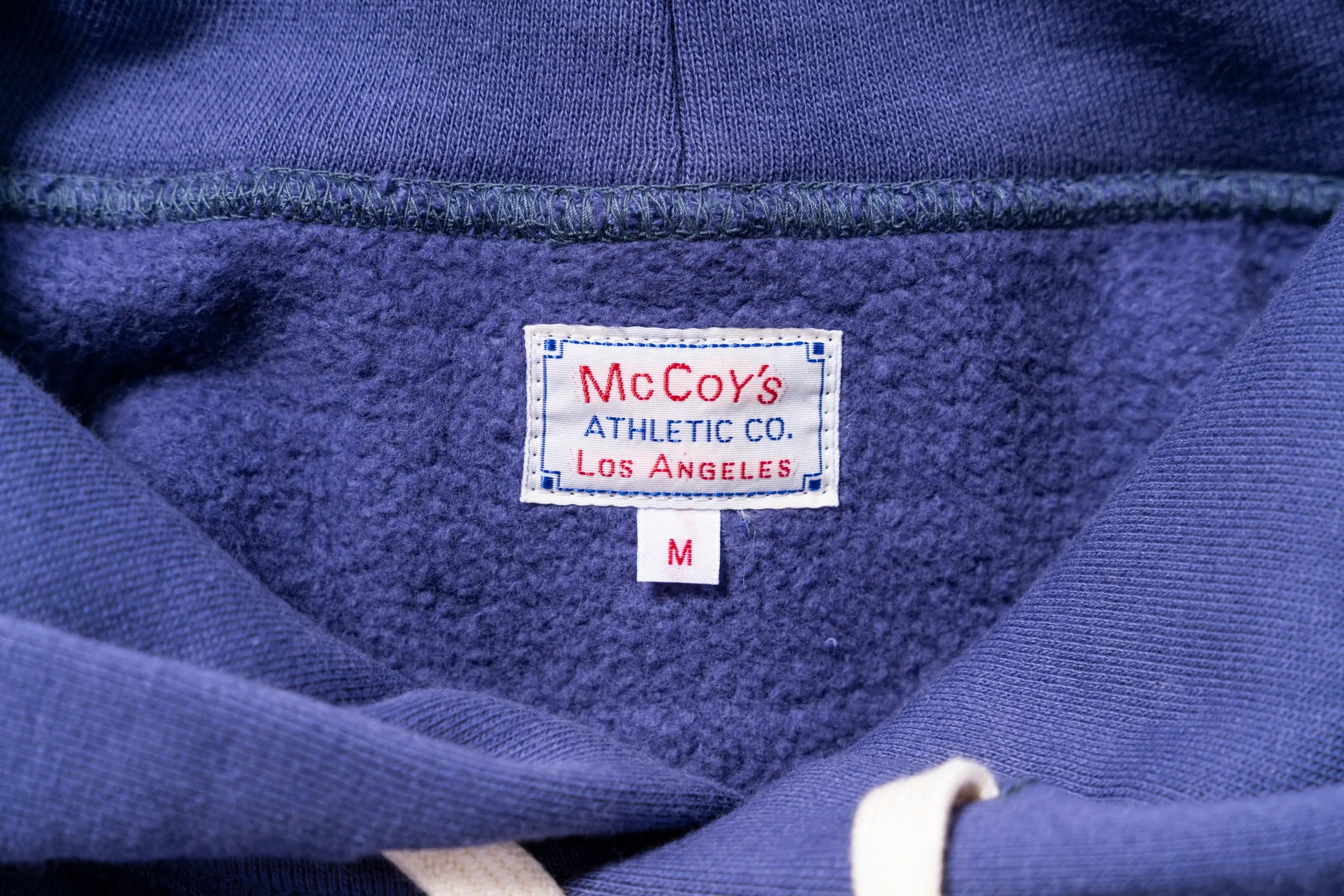 10 OZ. LOOPWHEEL HOODED SWEATSHIRT sold by The Real McCoy's product image thumbnail 4