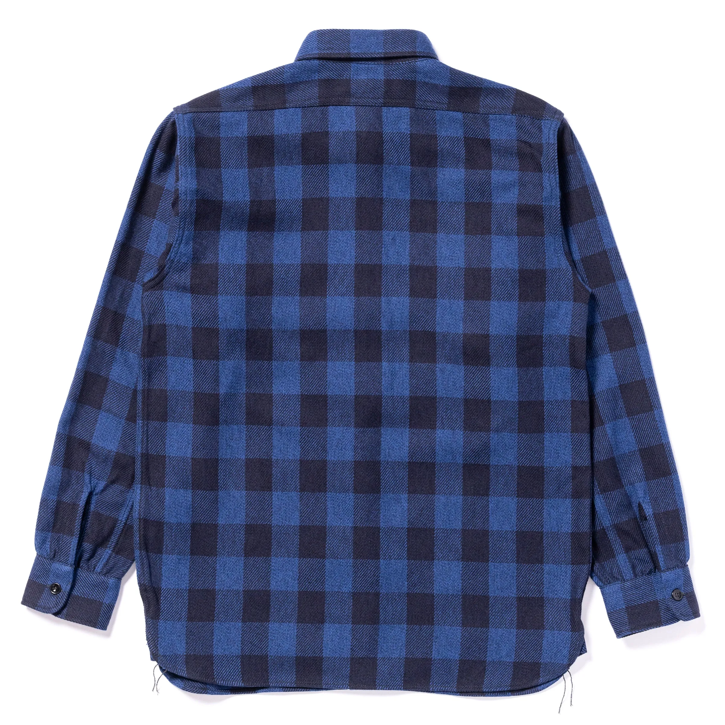 8HU TWISTED-YARN BUFFALO CHECK FLANNEL SHIRT sold by The Real McCoy's product image thumbnail 3