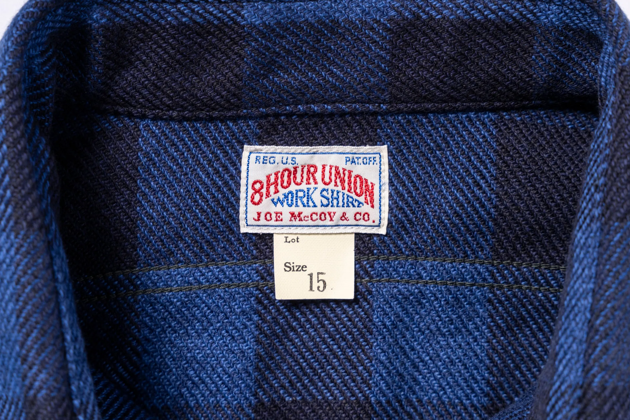 8HU TWISTED-YARN BUFFALO CHECK FLANNEL SHIRT sold by The Real McCoy's product image thumbnail 4